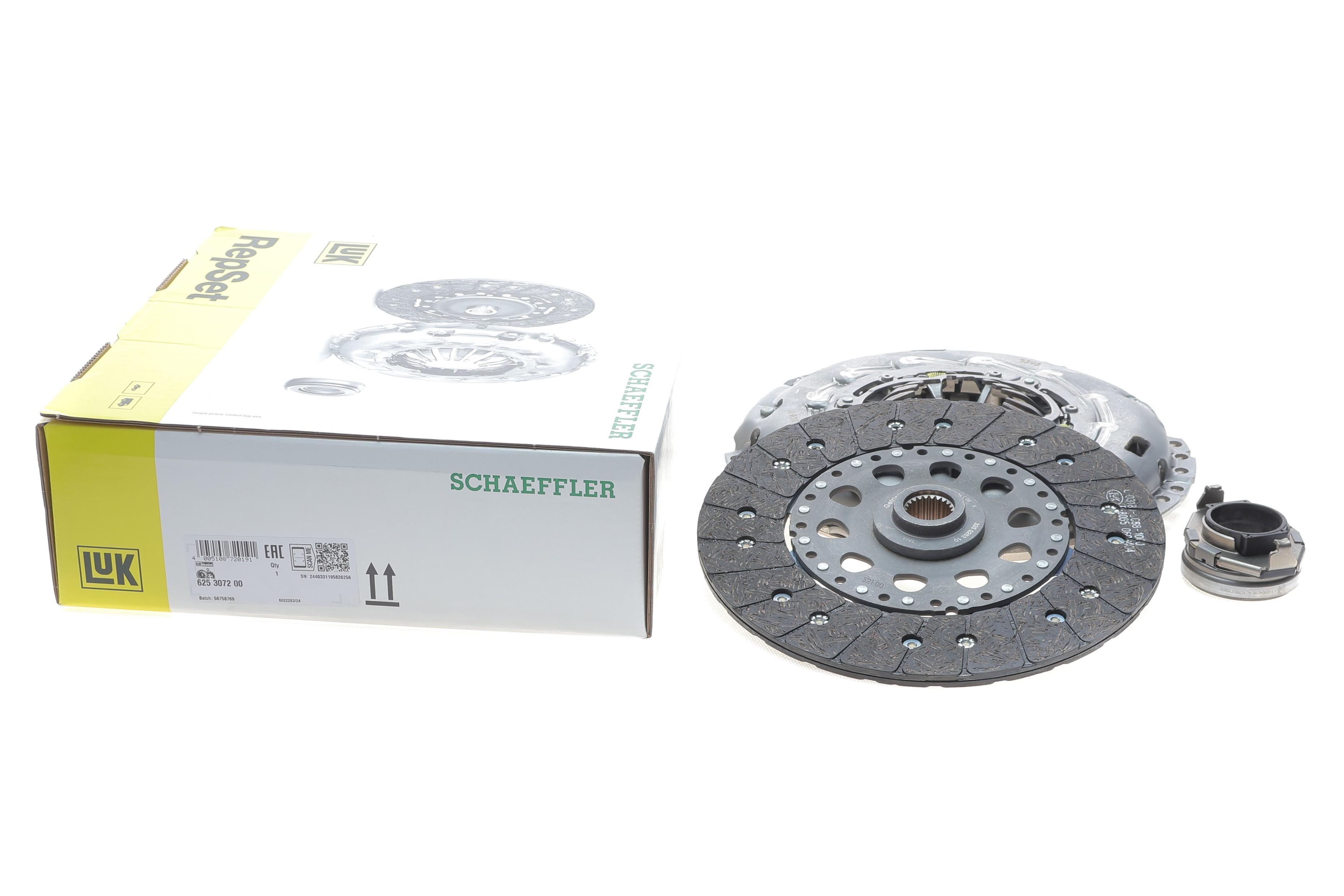 Комплект зчеплення Mazda 3/5/6 2.0 DI 02-10 (d=250mm)