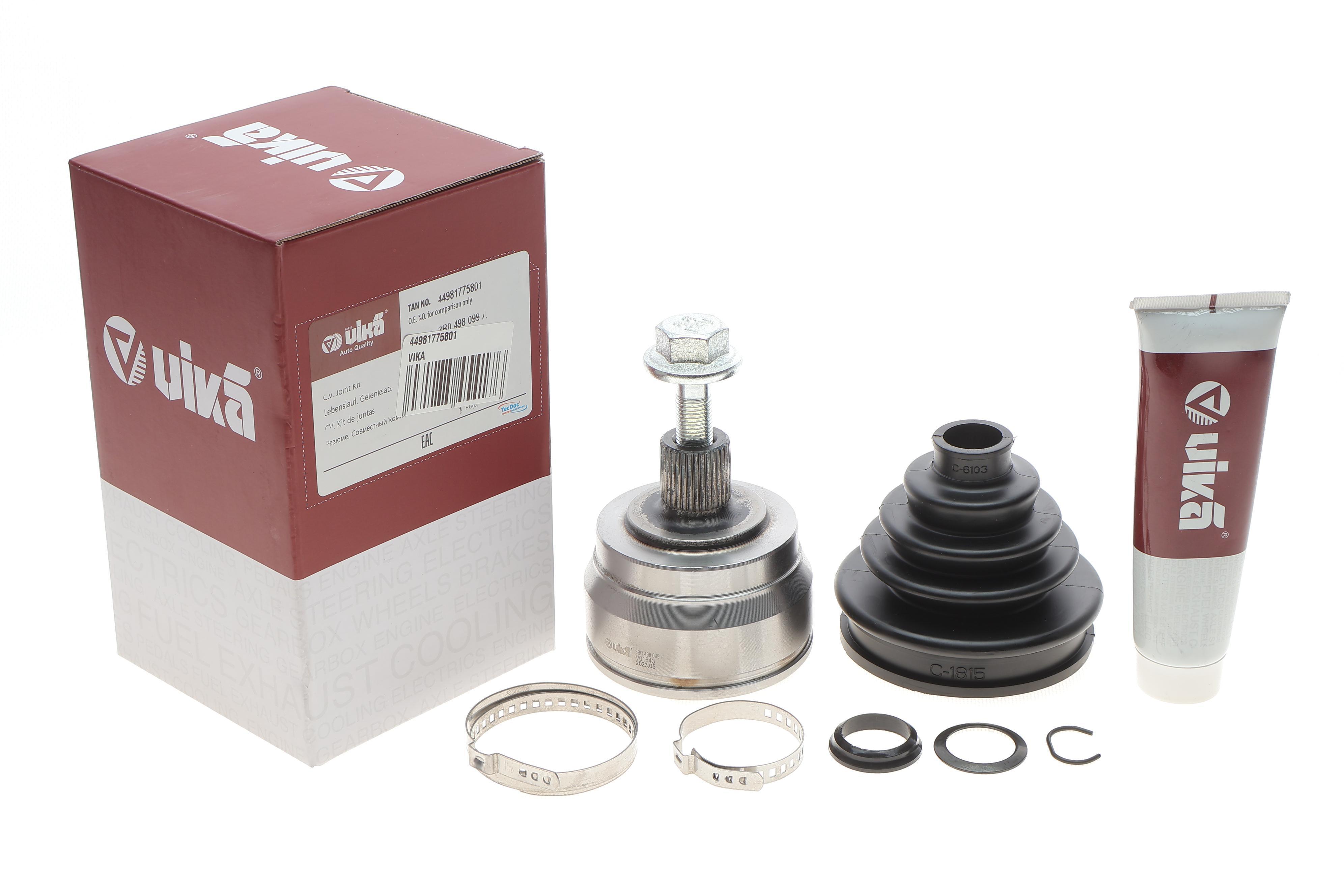 ШРКШ (зовнішній) Audi A4 94-01/Skoda SuperB 01-08/VW Passat 96-05 (33z/30z)