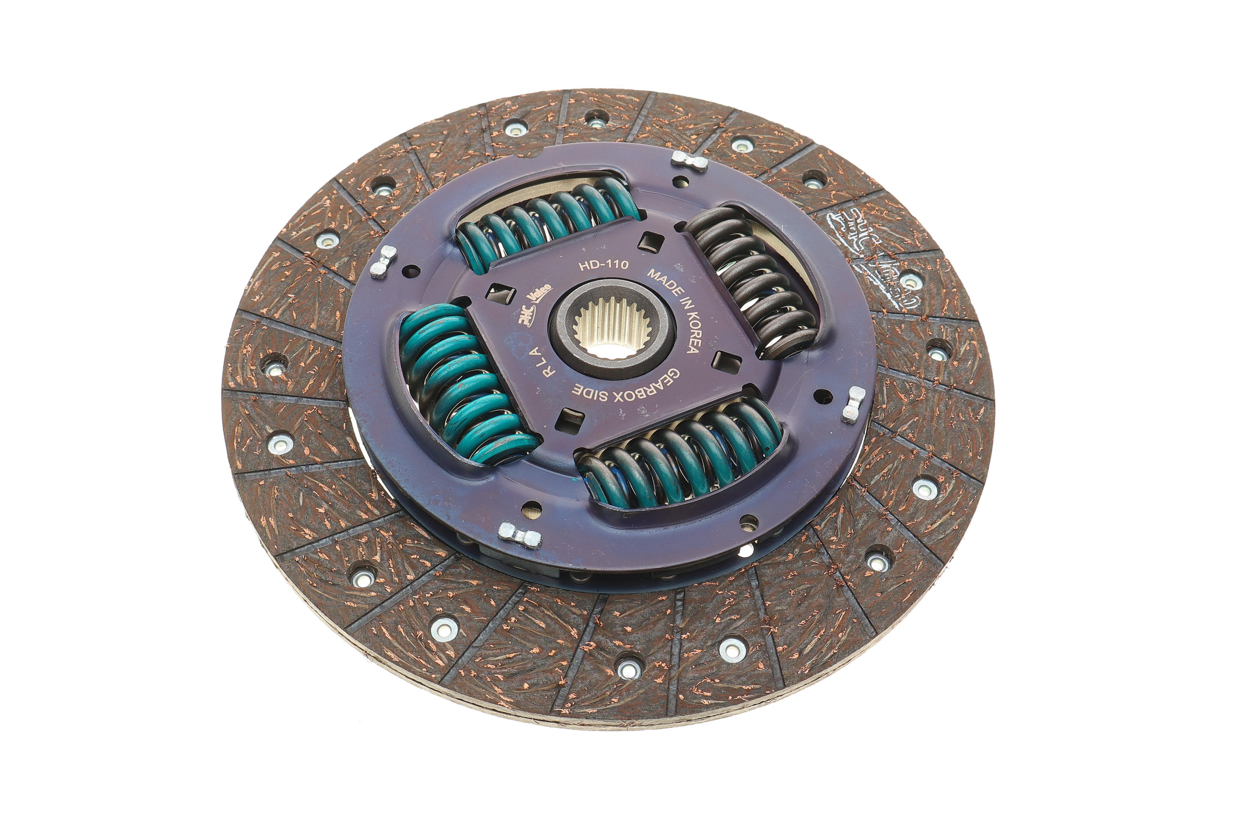 Комплект зчеплення Hyundai Santa Fe 2.4 16V 01-06 (d=225mm) (+вижимний)