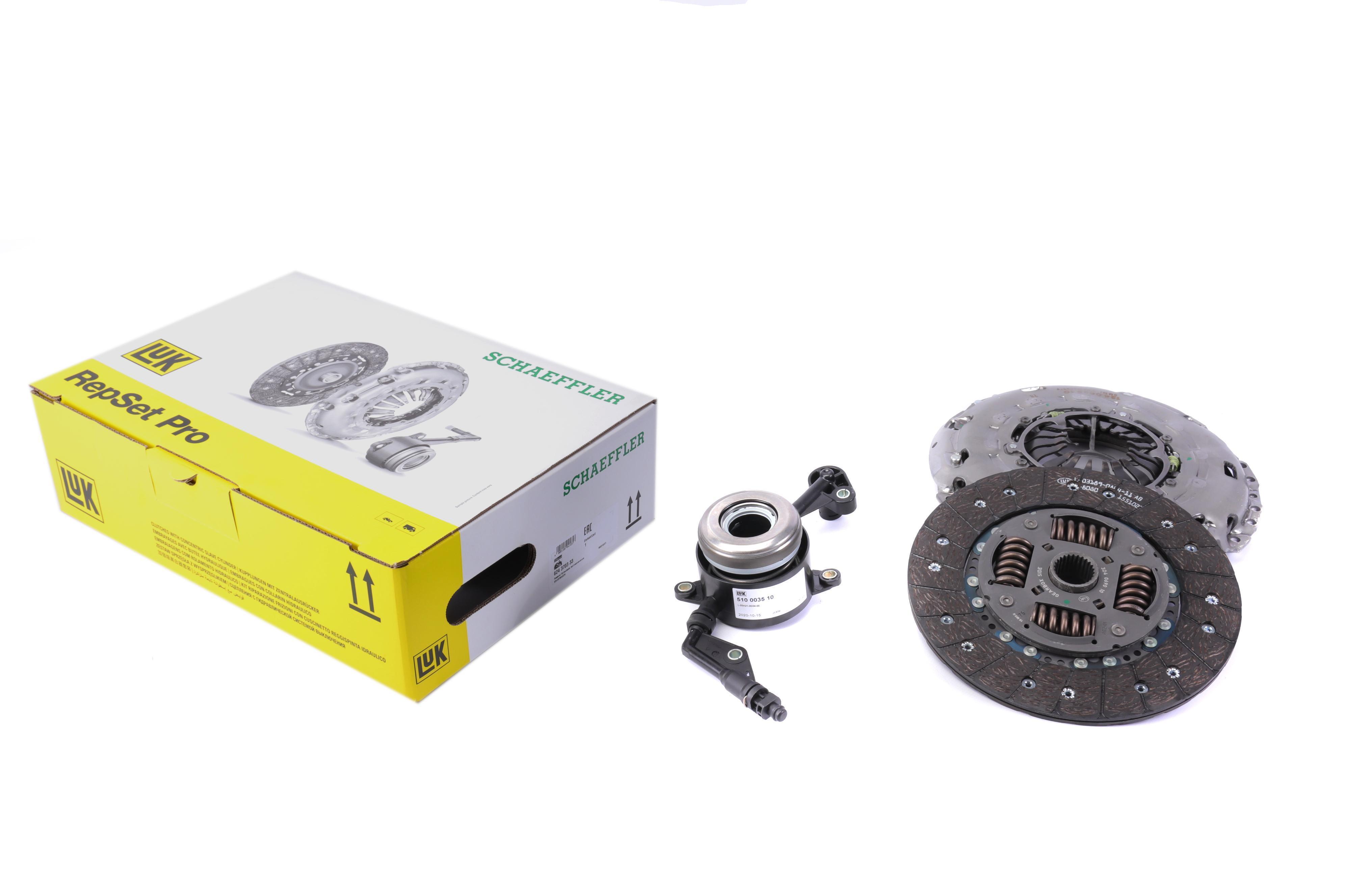 Комплект зчеплення VW Crafter 2.0TDI, 80-105kw, 11-16, CSLA/CKTB/CKTC/CSLB/CKUC/CLSC