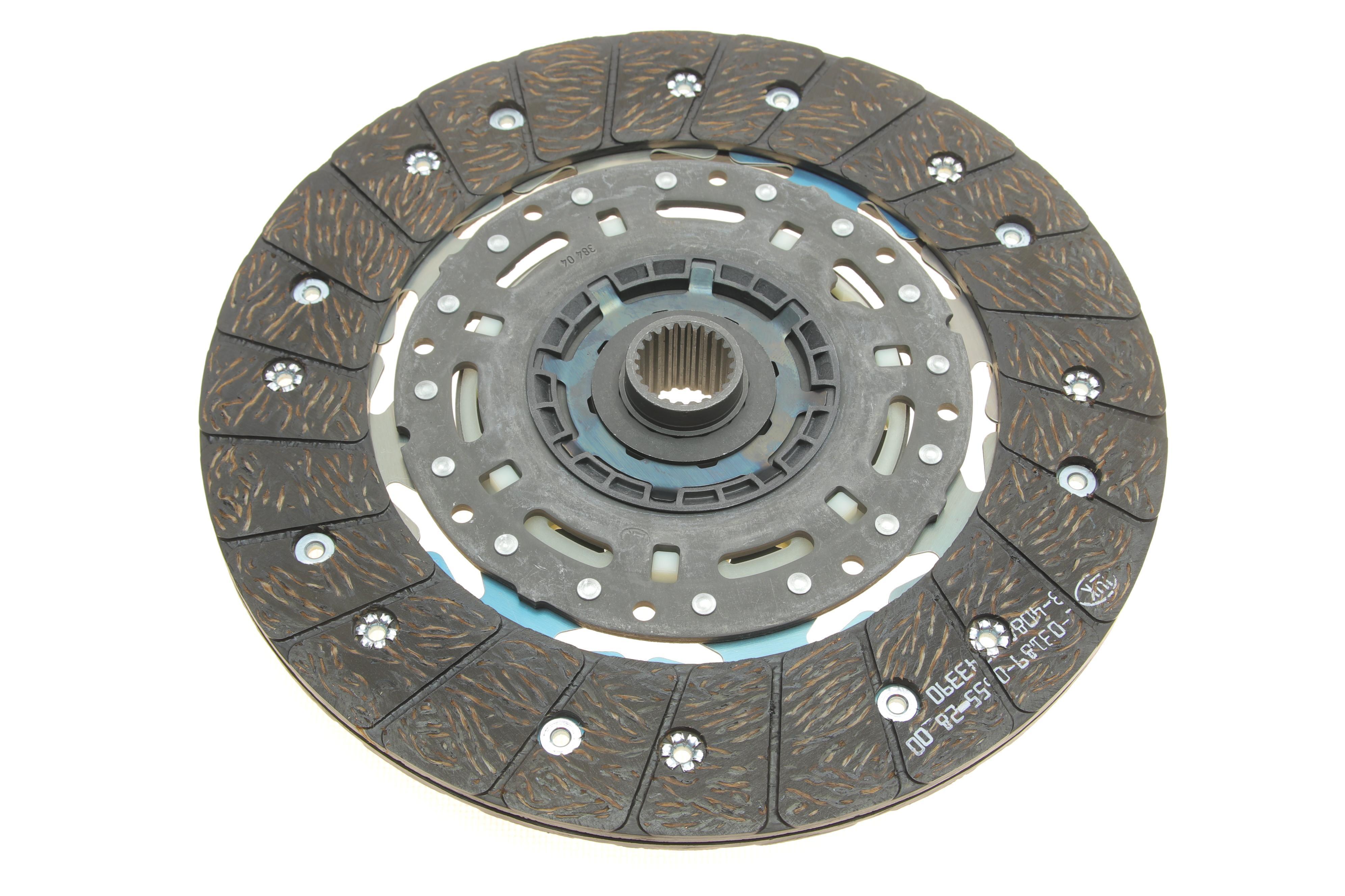 Комплект зчеплення VW Caddy III/IV 2.0TDI 10- для маховика LuK, d=240mm