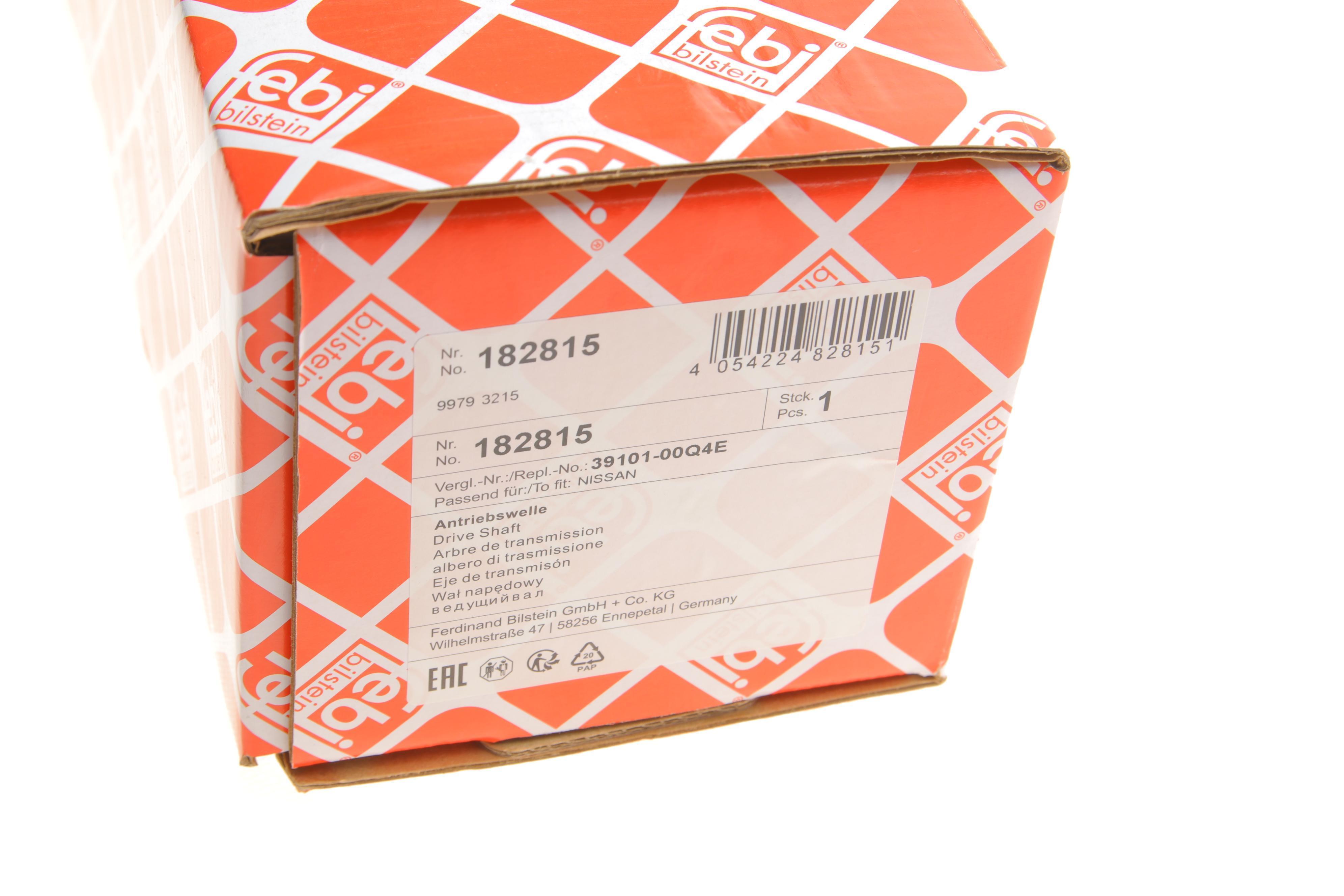 Піввісь (передня) (L) Renault Master III 2.3dCi 10- (31z/39z/733mm)