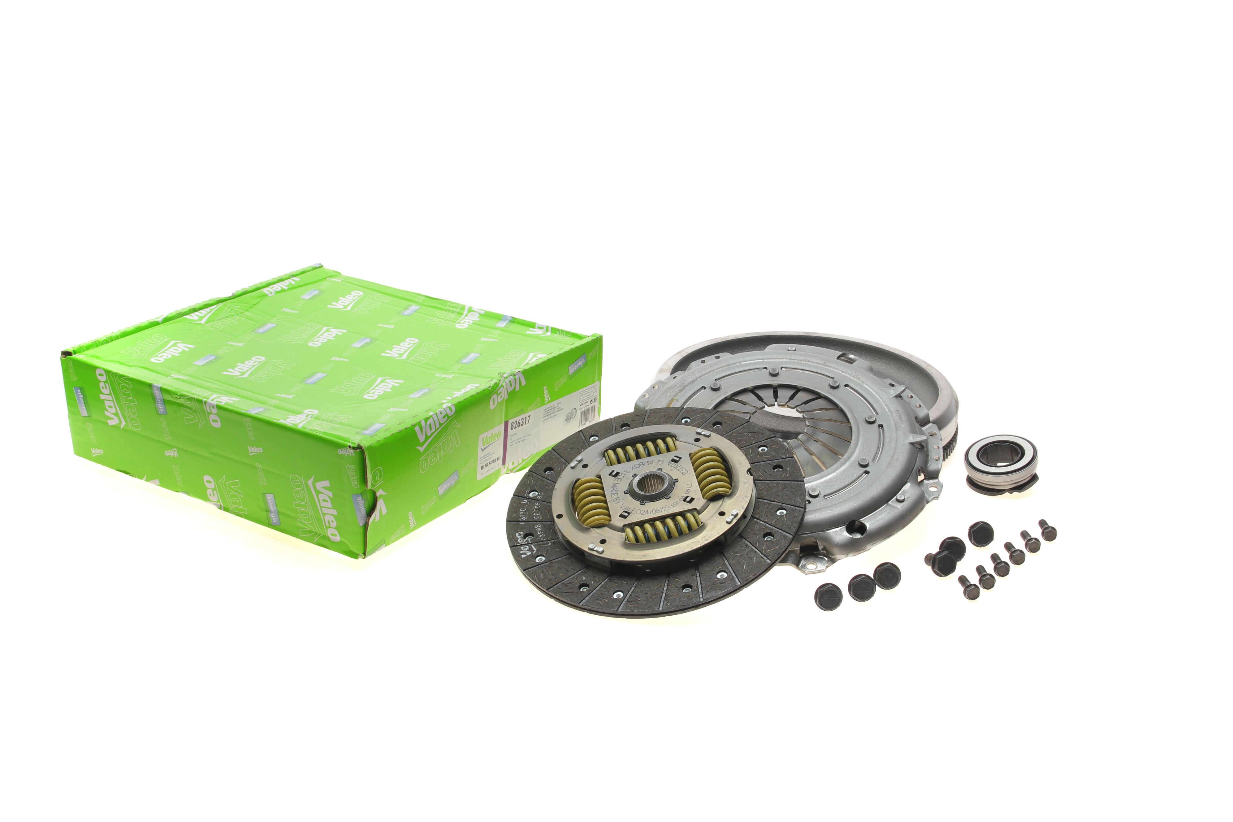 Демпфер (глухий) + комплект зчеплення VW Caddy III 1.6 TDI 10-15/Golf III/IV 1.9 TDI 95-06 (d=228mm)