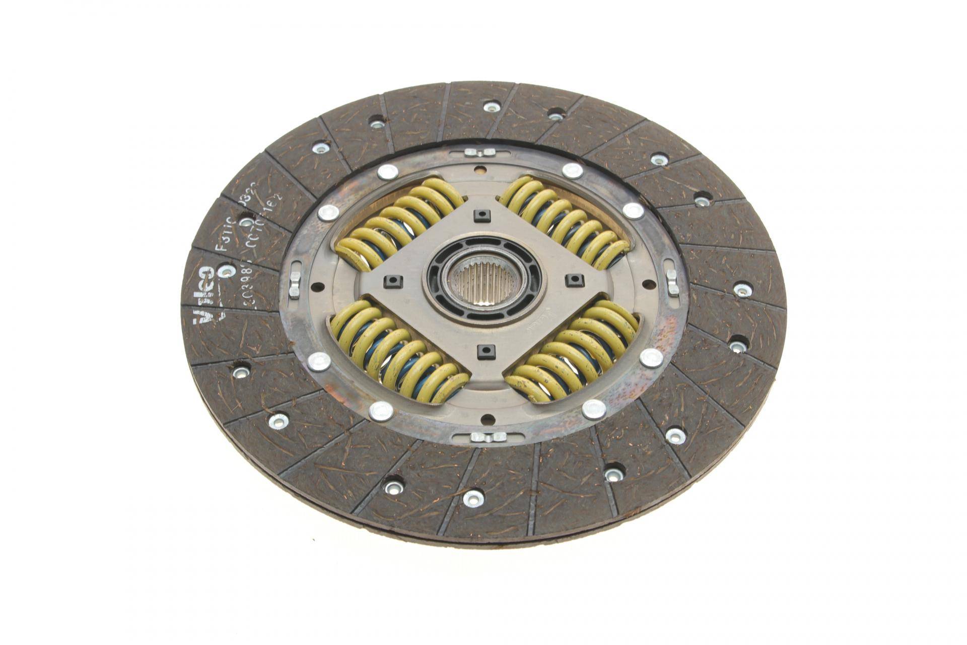 Демпфер (глухий) + комплект зчеплення VW Caddy III 1.6 TDI 10-15/Golf III/IV 1.9 TDI 95-06 (d=228mm)