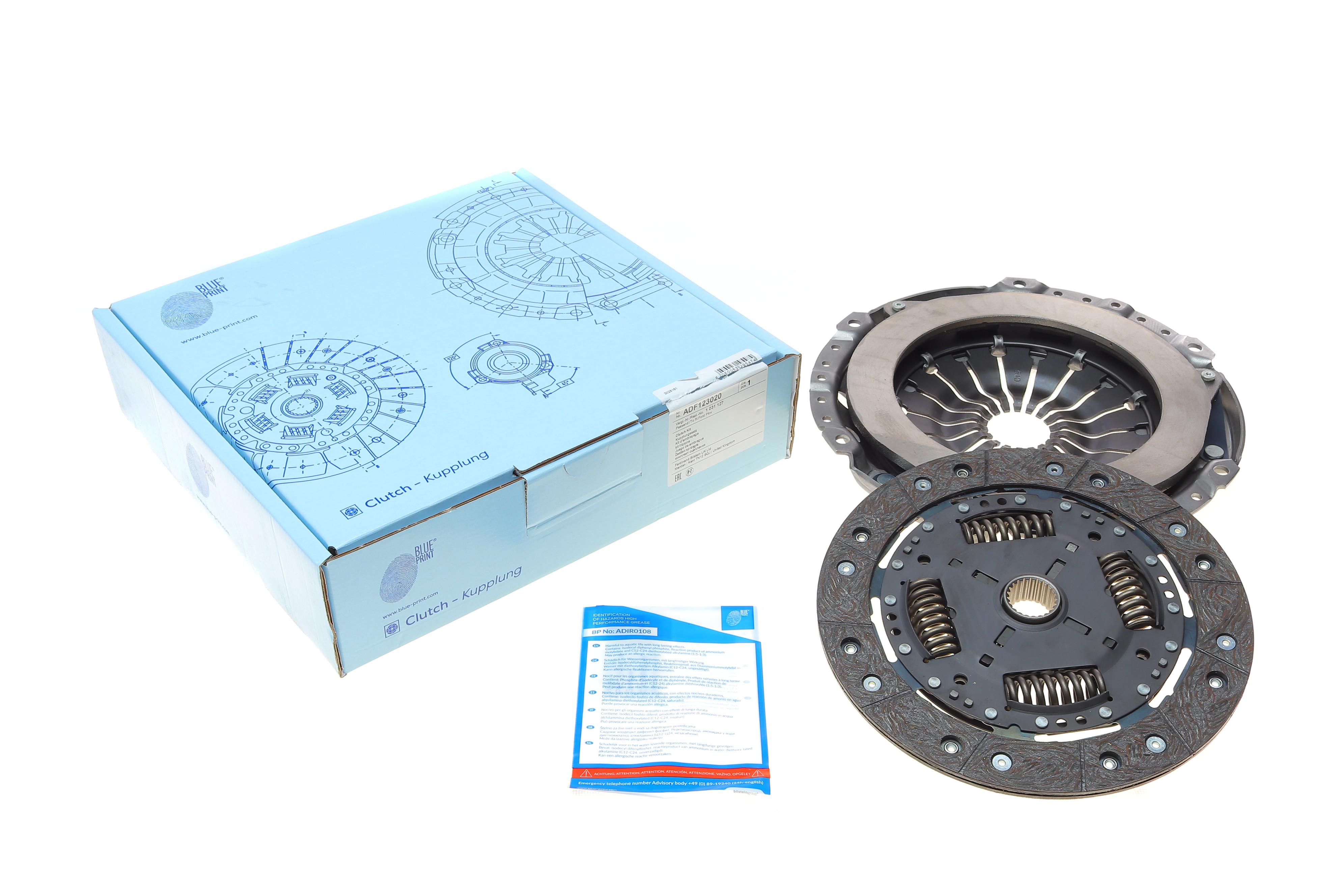 Комплект зчеплення Ford Mondeo 1.8 TD 96-00 (d=229mm)