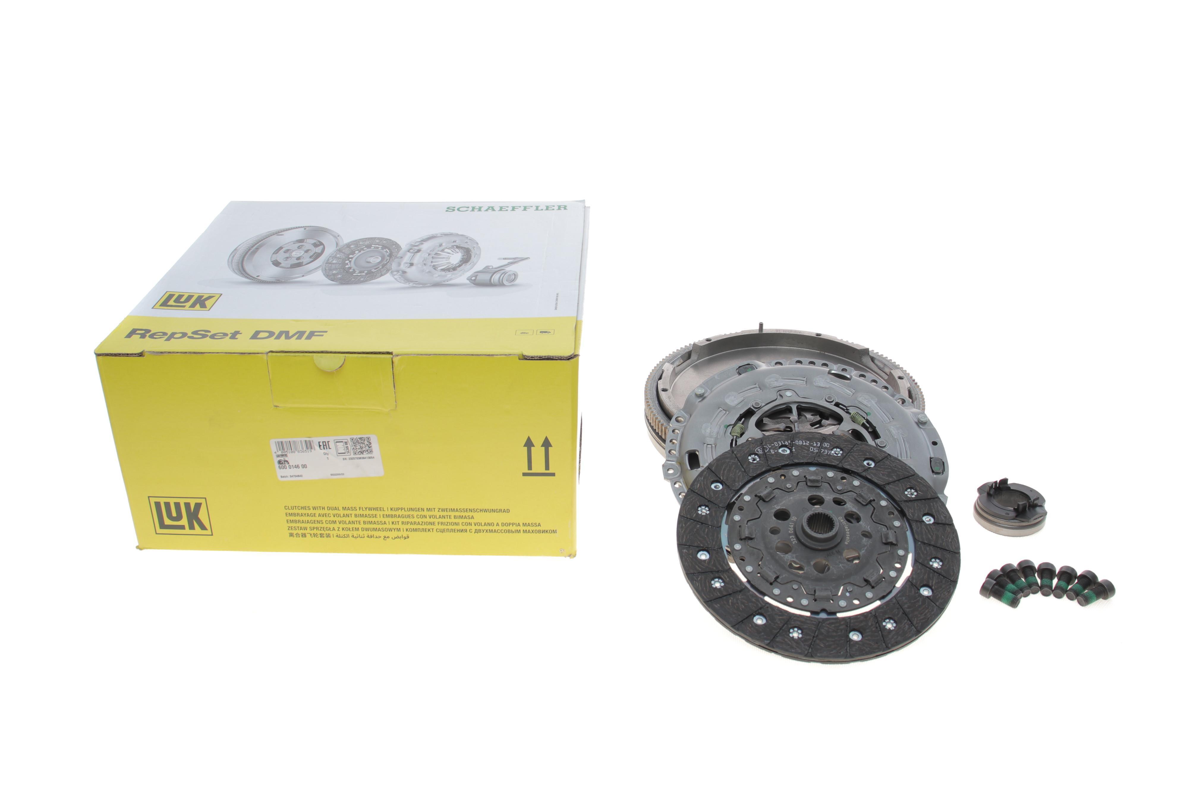 Демпфер + комплект зчеплення +вижимний Audi a3/Skoda Superb/VW Passat 1.8/2.0 TSI/TFSI 04-15