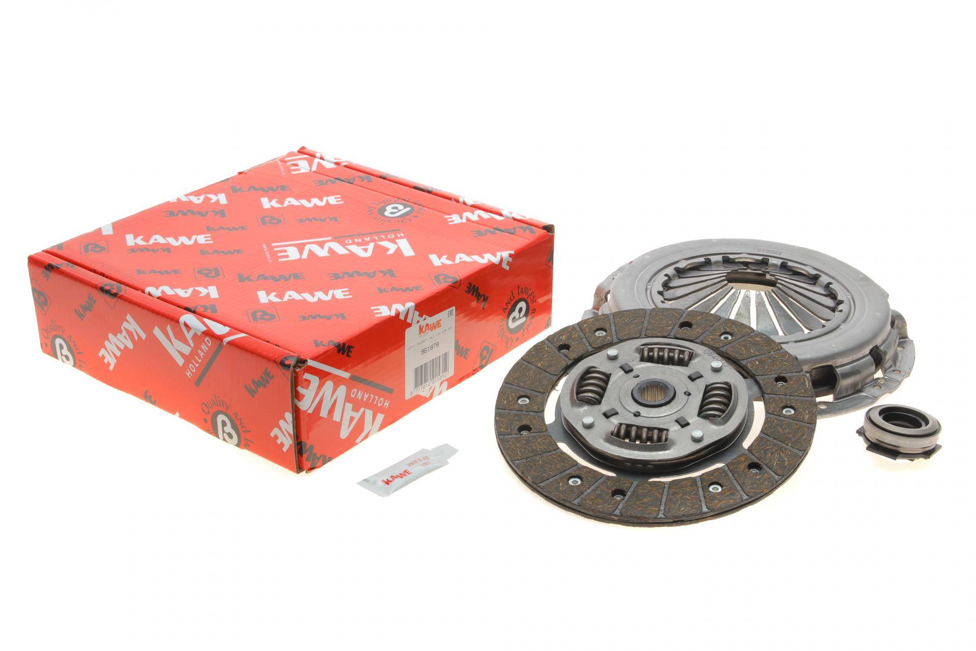 Комплект зчеплення Fiat Doblo 1.4D 10- (d=200mm) (+вижимний) (замінено 961895)