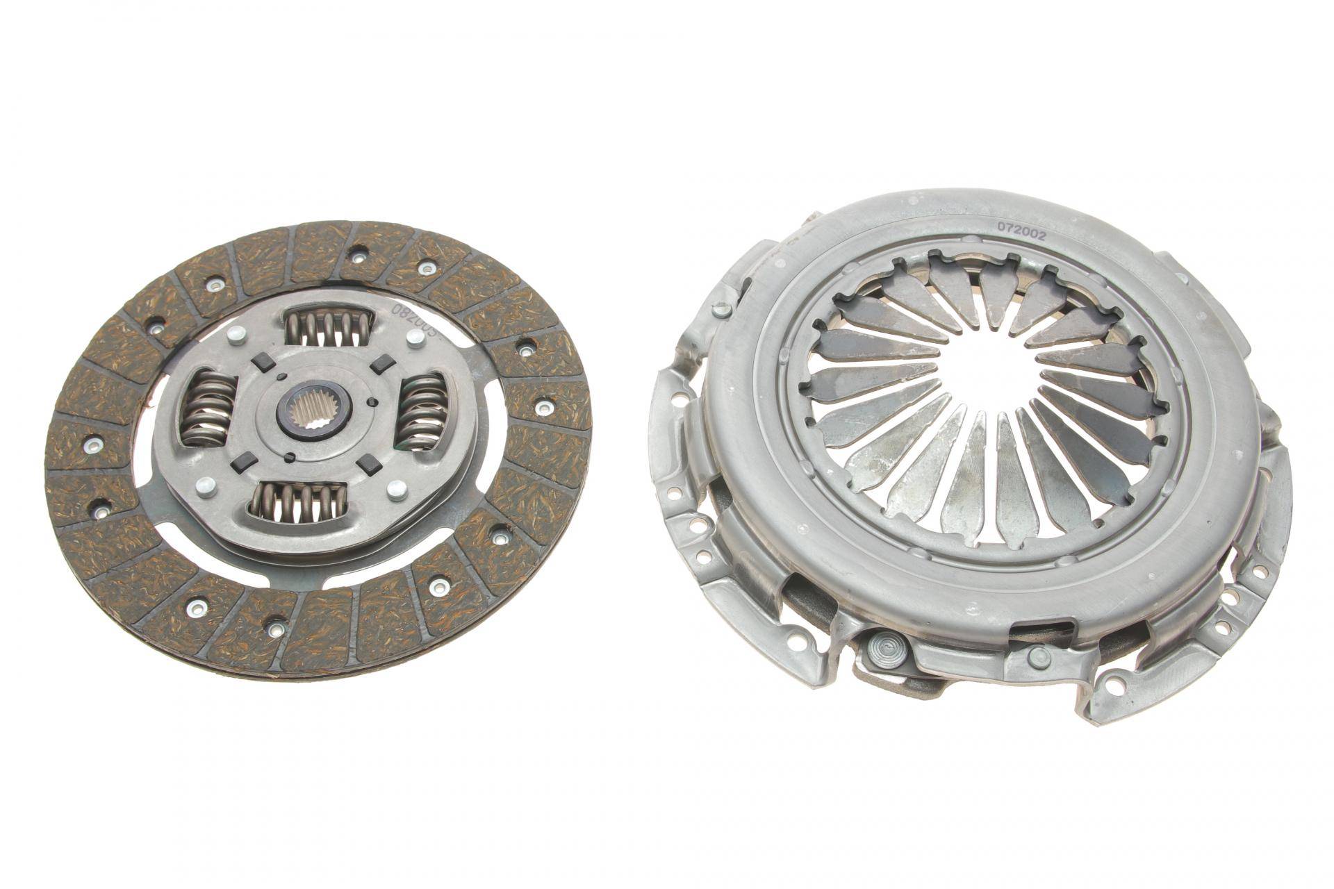 Комплект зчеплення Fiat Doblo 1.4D 10- (d=200mm) (+вижимний) (замінено 961895)