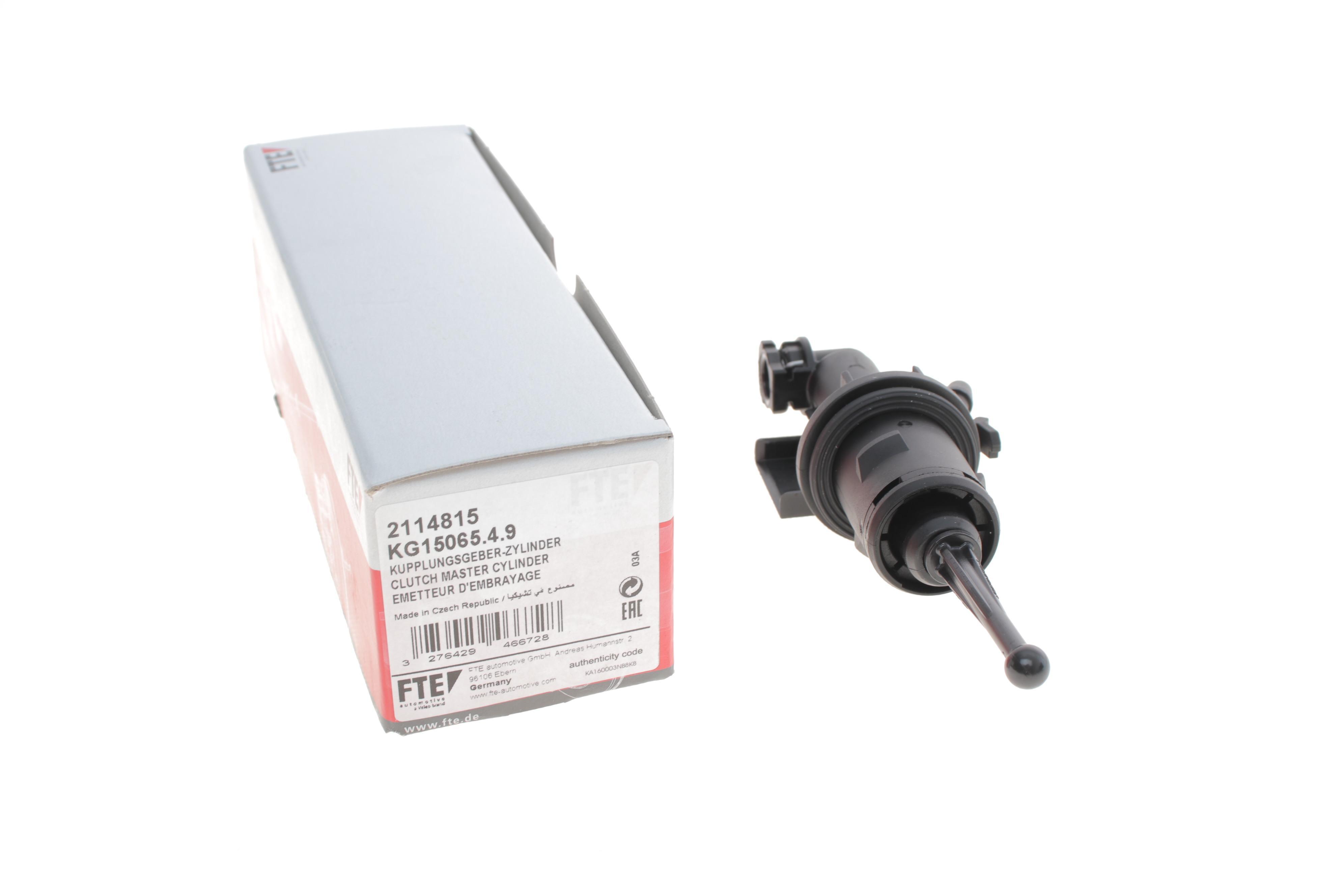 Циліндр зчеплення (головний) VW Caddy 03- = KG15065.4.9