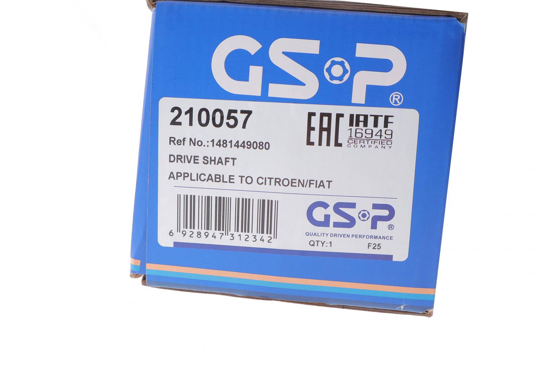 Піввісь Citroen Jumpy 2.0 HDi 99-06 (R) (37x27x960)