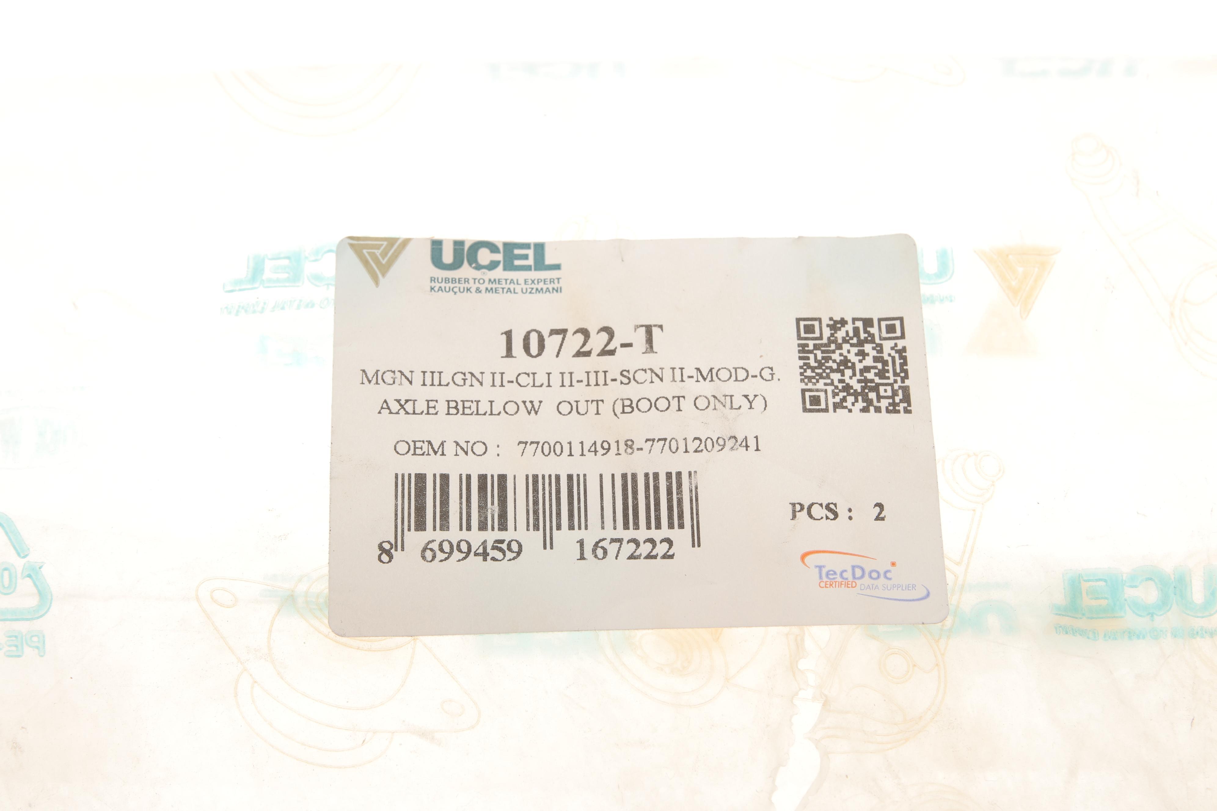 Пильник ШРКШ (зовнішній) Renault Kangoo 03-