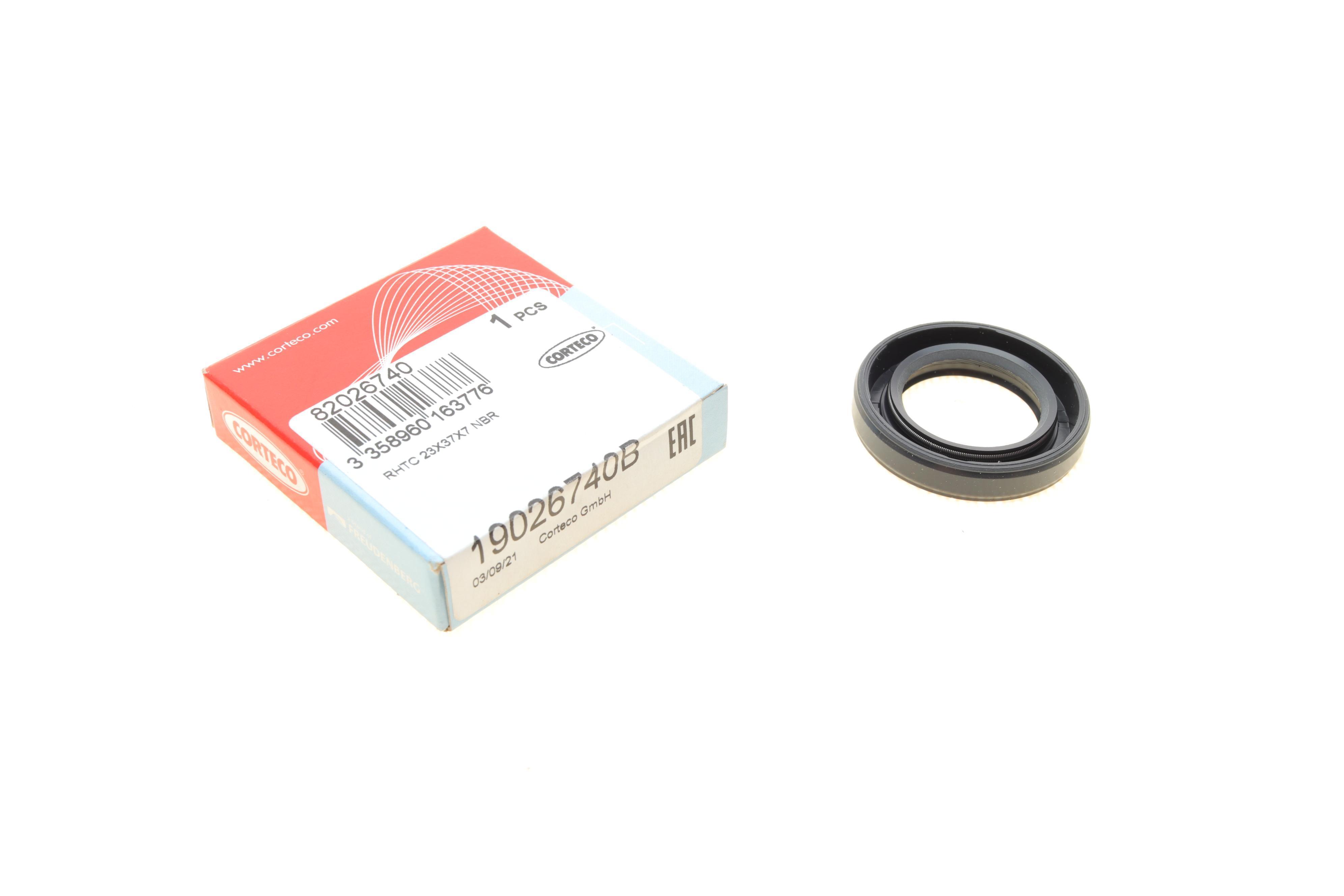 Сальник вала первинного КПП Citroen C1/Peugeot 107 05-/Toyota Yaris 99-05 1.0-1.4 (23x37x7)