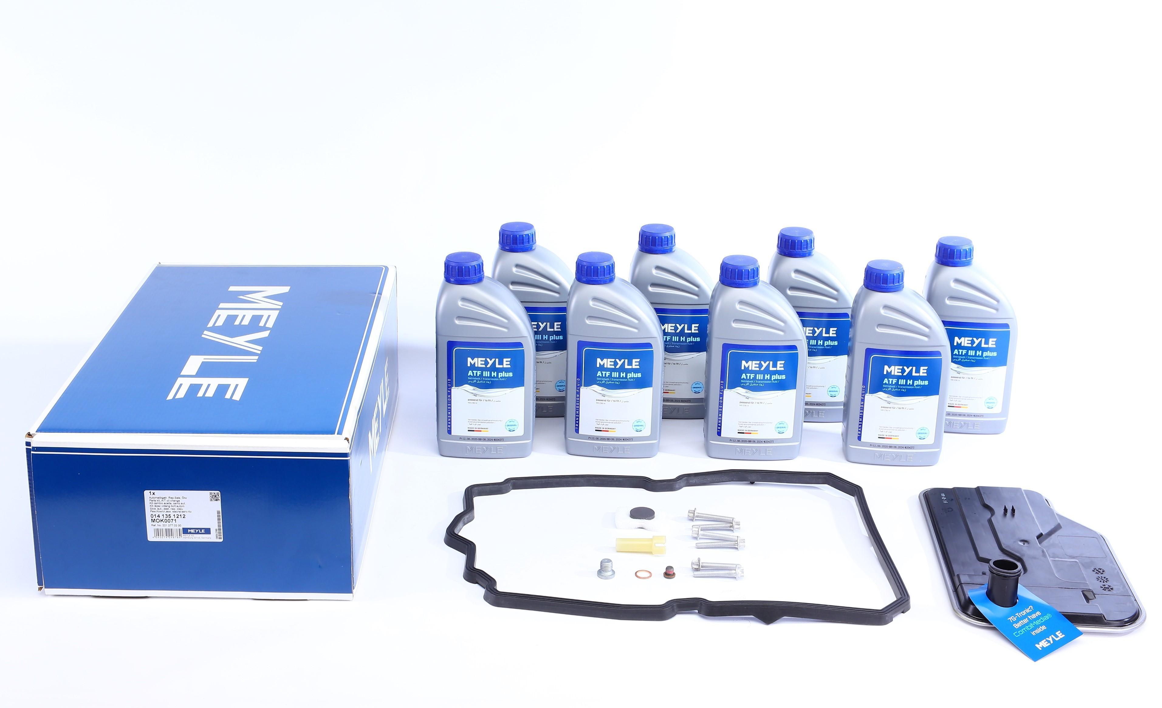 Комплект для заміни оливи АКПП MB C (W203/204)/E (W211/212)/S (W220/221)/Sprinter 906 1.6-6.2