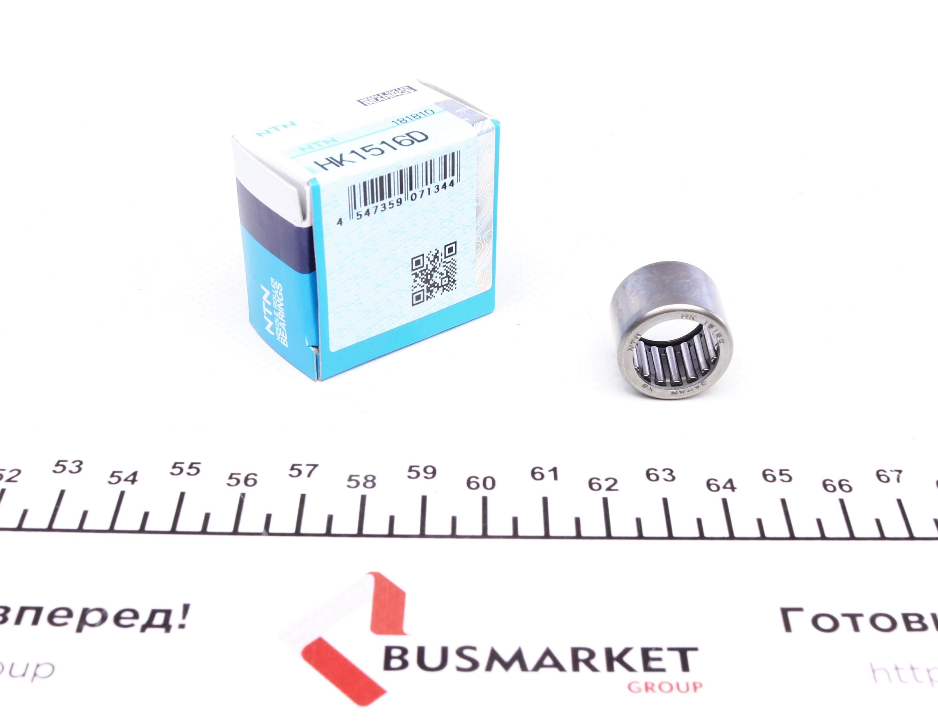 Підшипник КПП Renault Trafic/Master (15x21x16) (гольчастий)