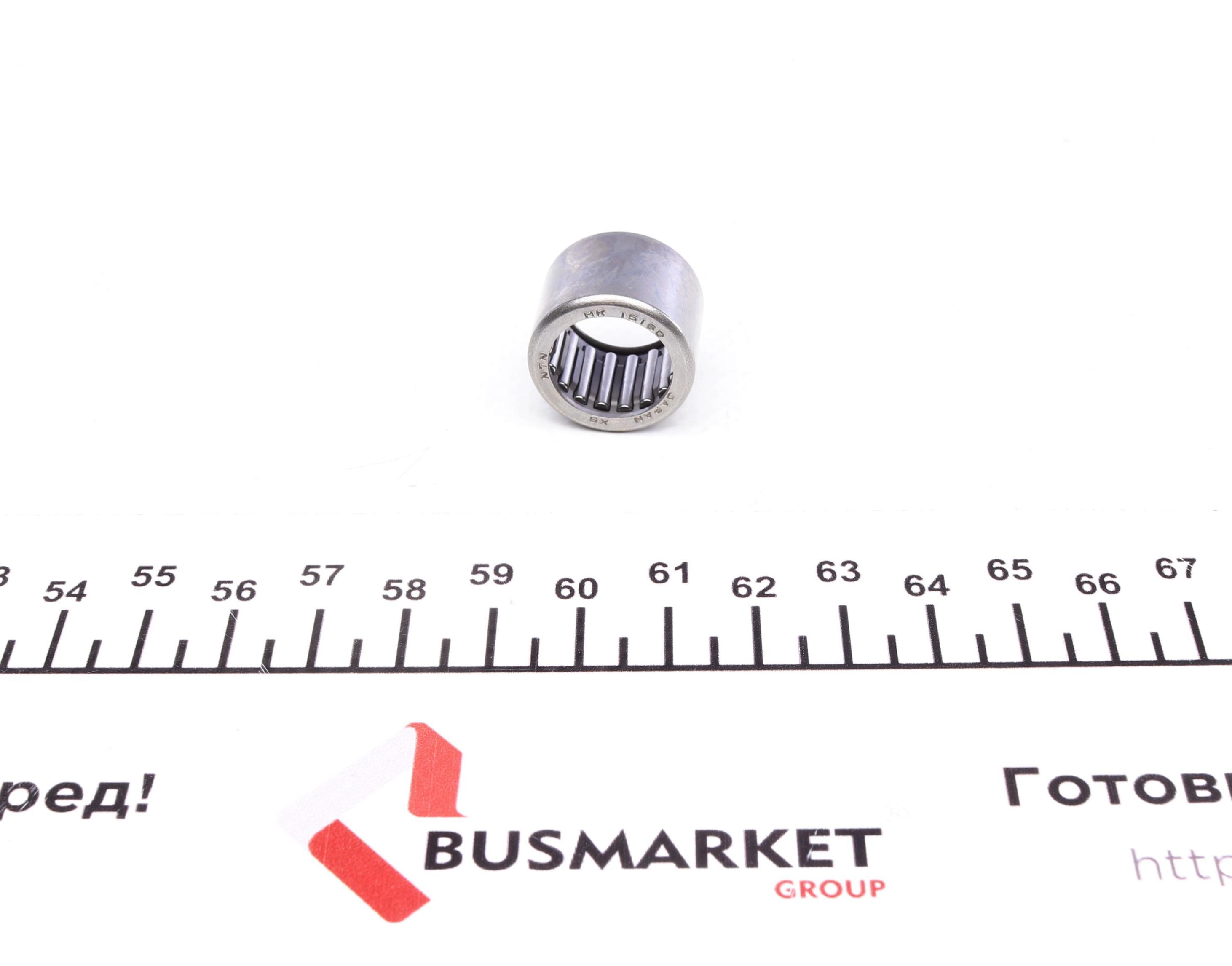 Підшипник КПП Renault Trafic/Master (15x21x16) (гольчастий)