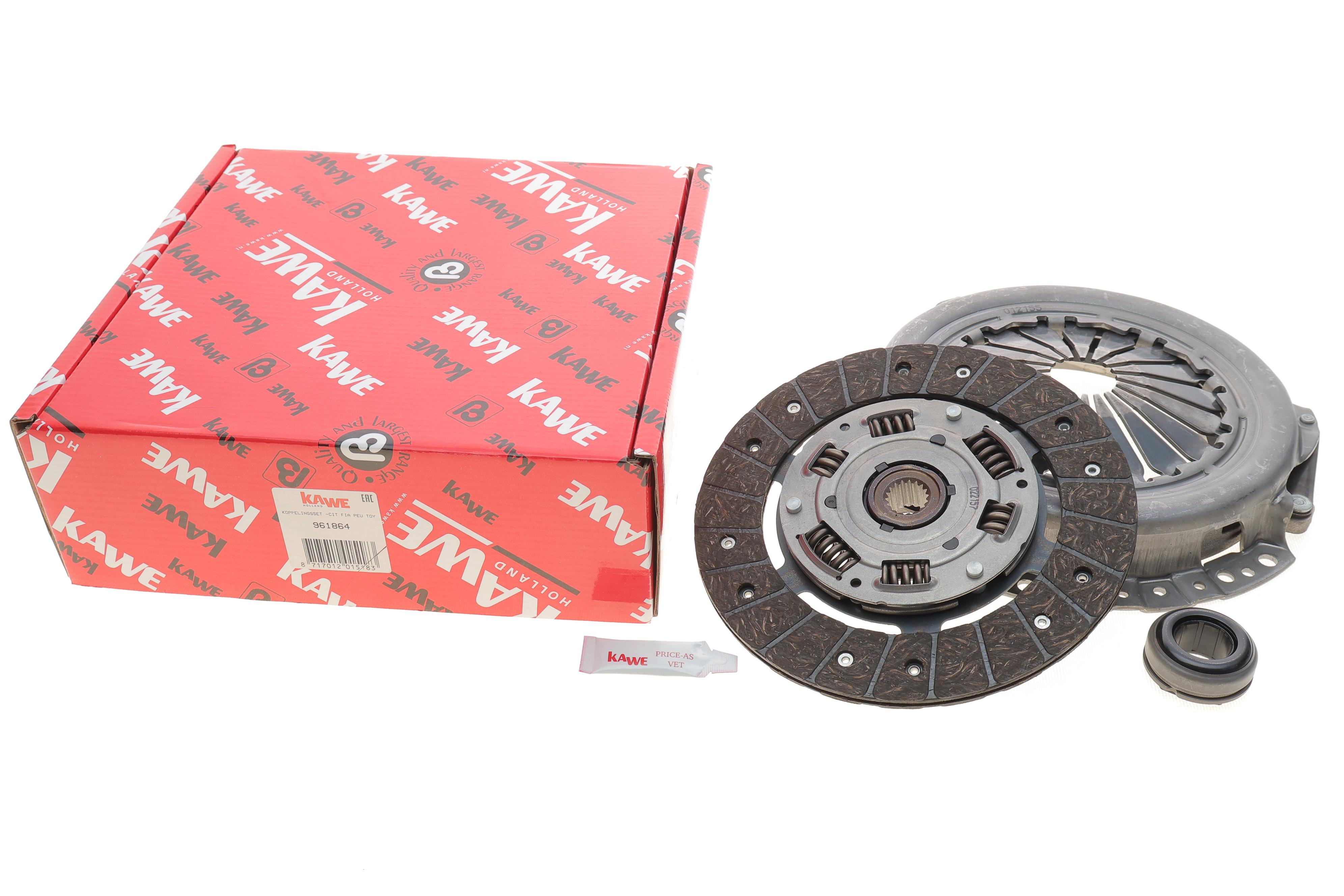 Комплект зчеплення Fiat Scudo 1.9D 98-06 (d=215mm) (+вижимний)