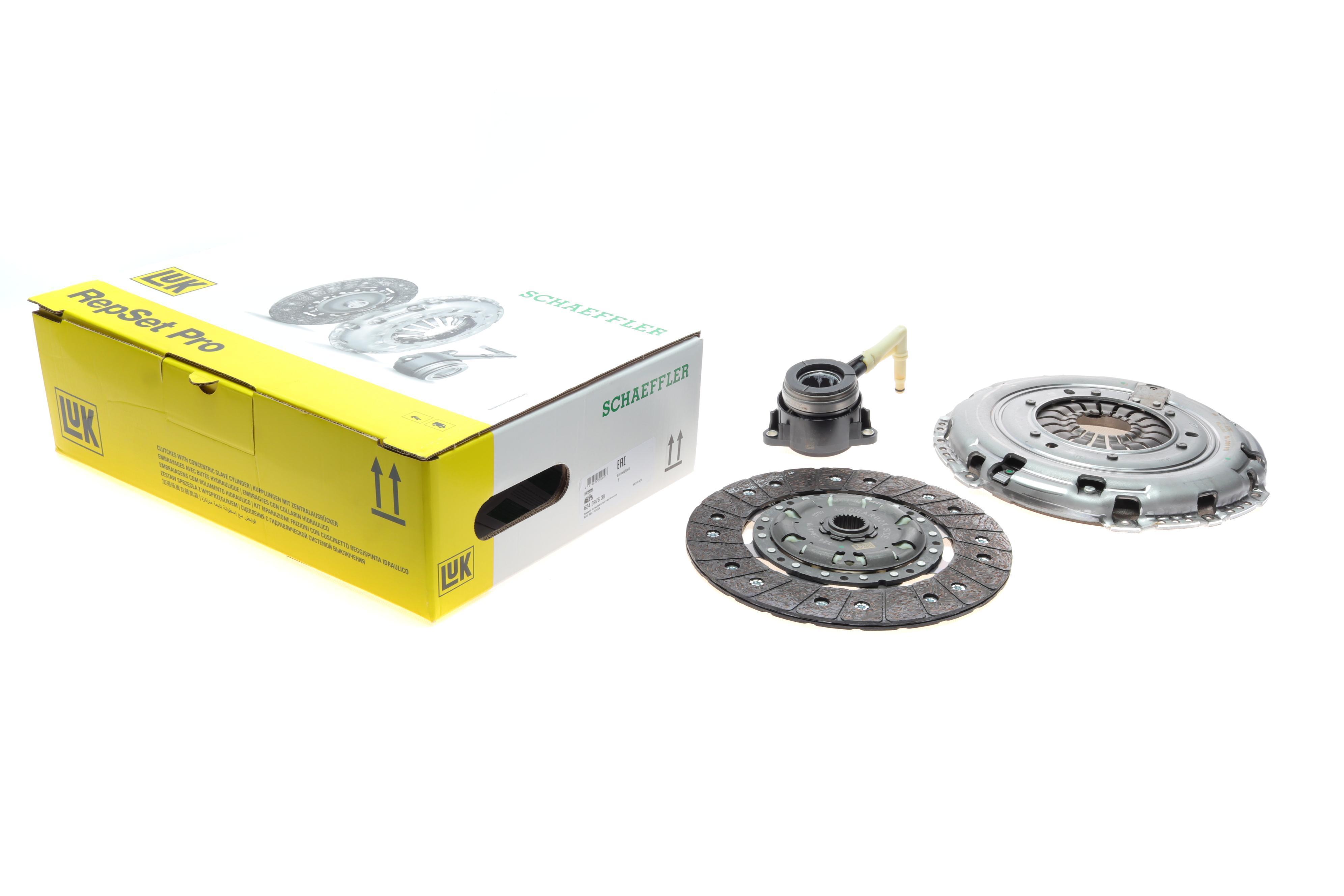 Комплект зчеплення VW Caddy III 1.9/2.0 TDI 10-15/VW Caddy IV 2.0 TDI 15-20