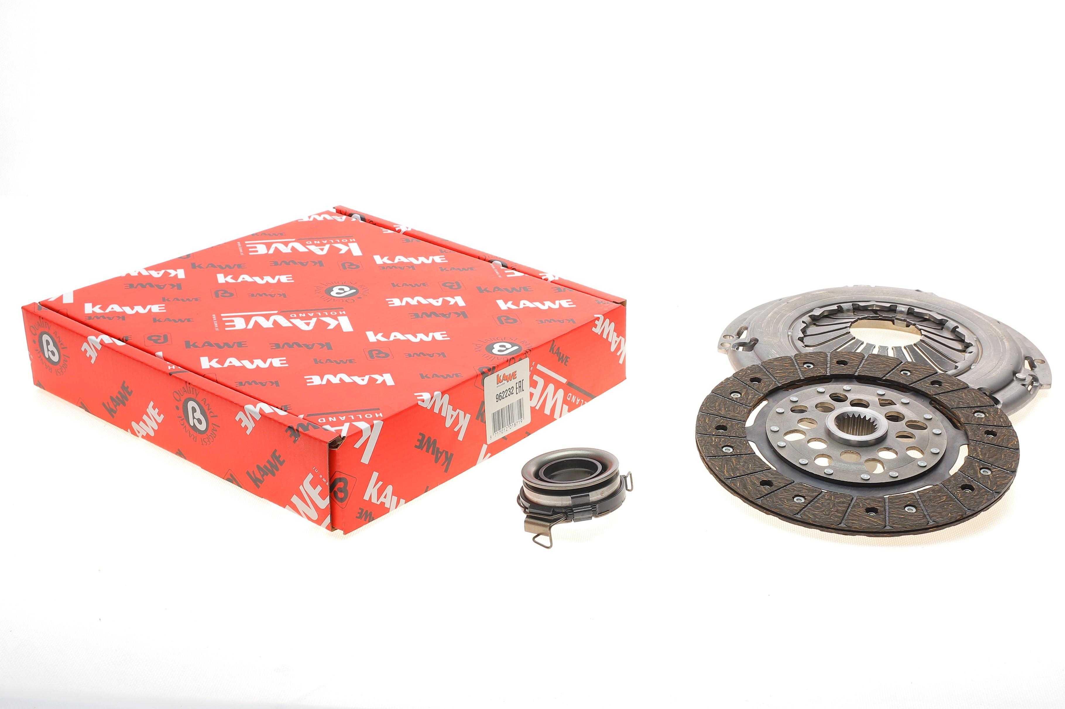 Комплект зчеплення Toyota Corolla 2.0 D-4D 02-07 (d=225mm) (+вижимний)