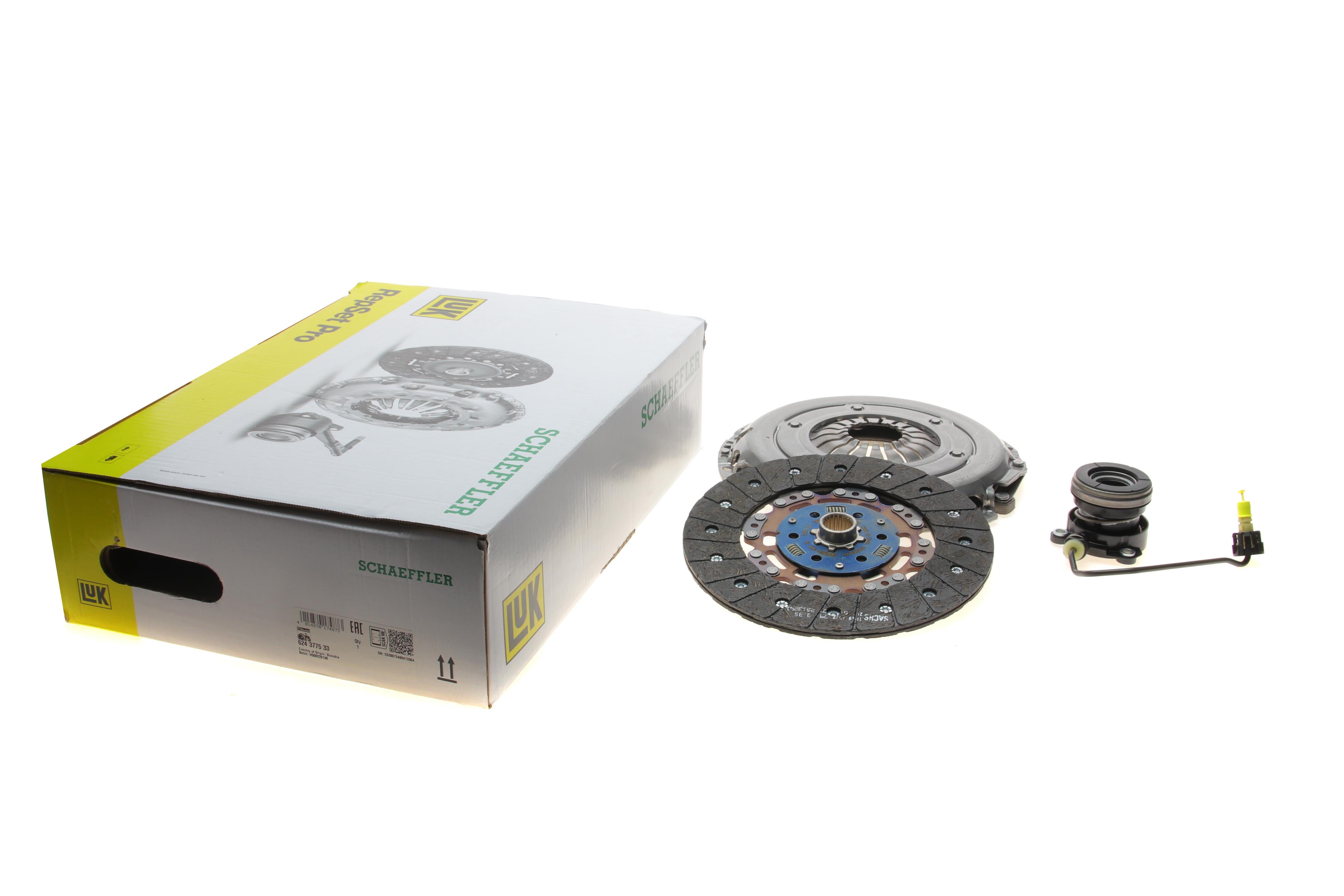 Комплект зчеплення Opel Astra J/K 12-/Insignia 1.4/1.6 SIDI 08-17