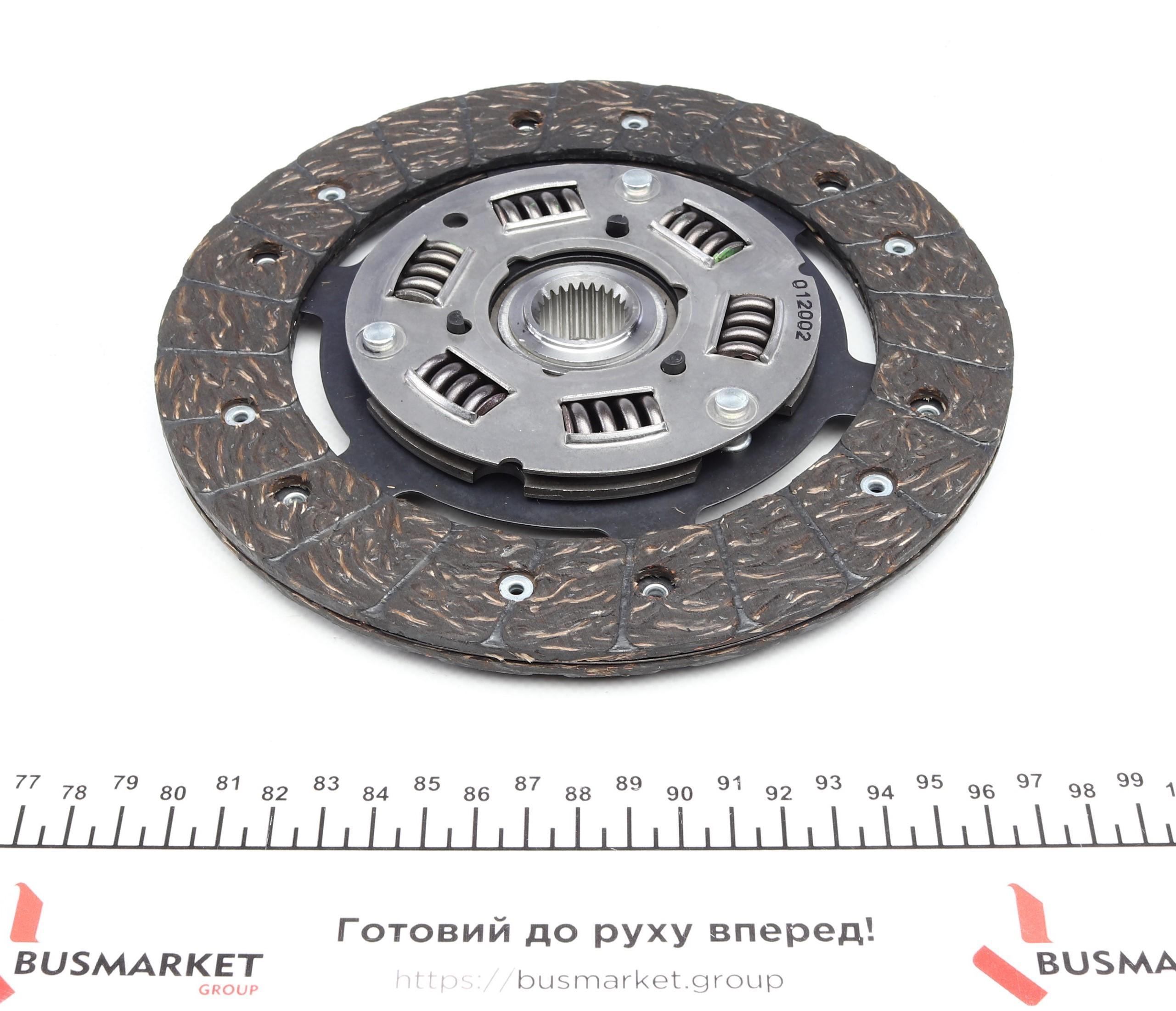 Комплект зчеплення Renault Trafic 1.7 86-94 (d=200mm) (+вижимний)