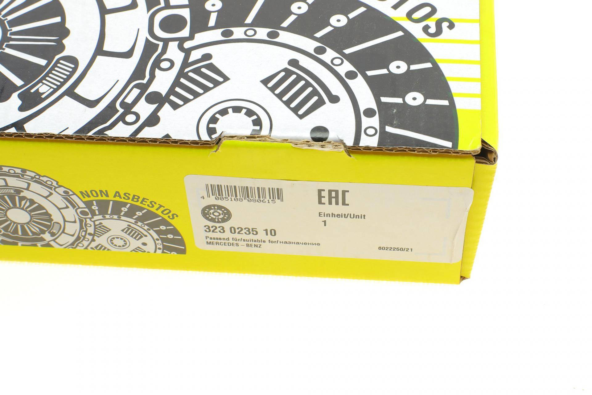 Диск зчеплення MB 208-310 d=228mm, z=10, OM601/OM602/OM616/OM615/OM617/M102