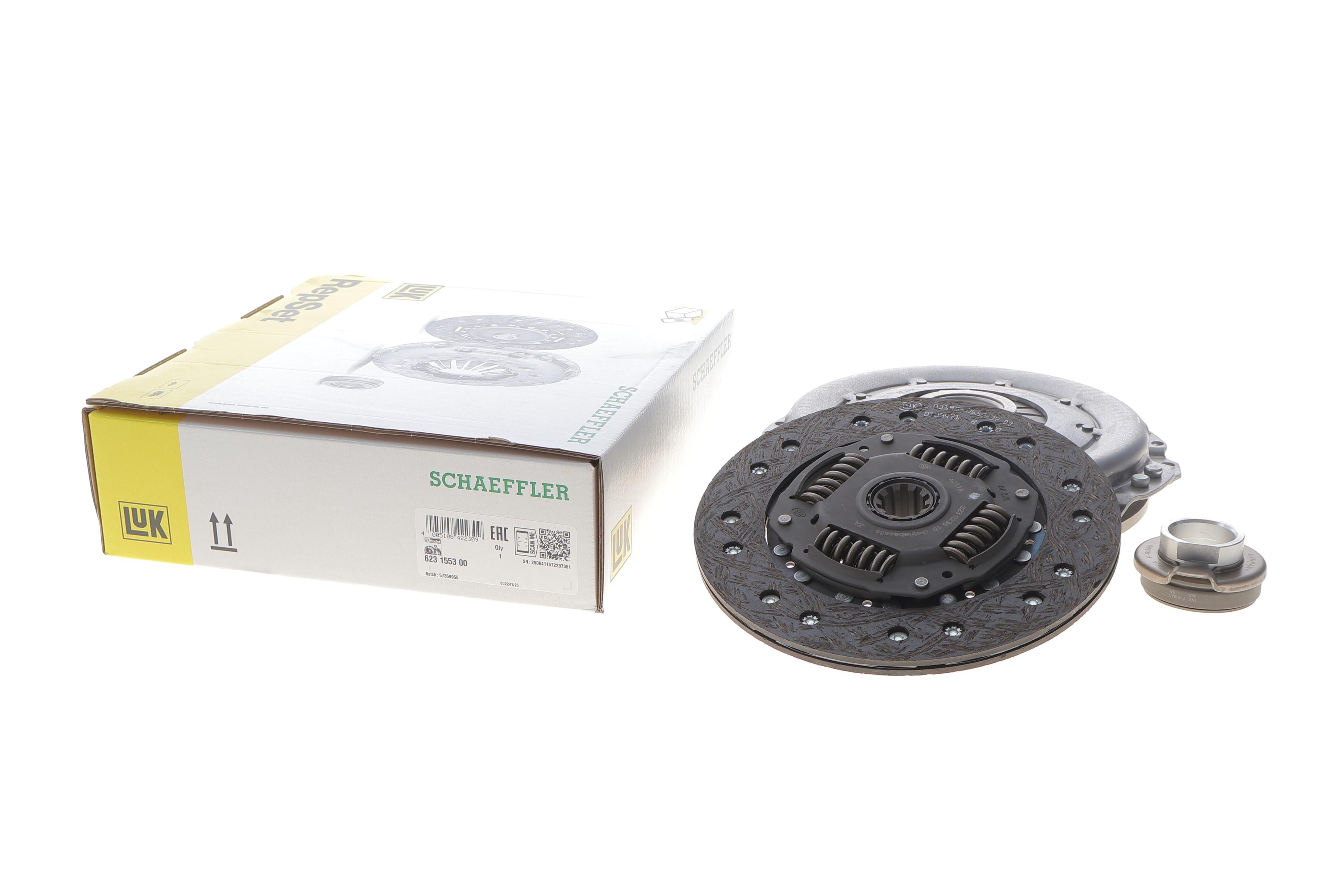 Комплект зчеплення MB 208-410 (d=228mm) OM601/OM602/OM616/OM617/M102/M115