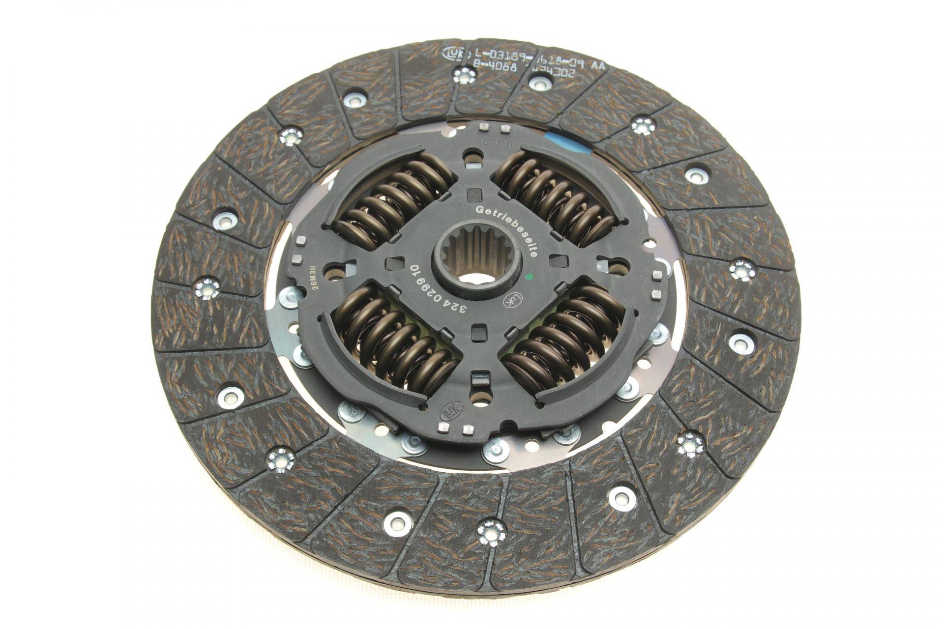 Комплект зчеплення Opel Astra G/Zafira A 2.2DTI 02-05 (d=240mm)