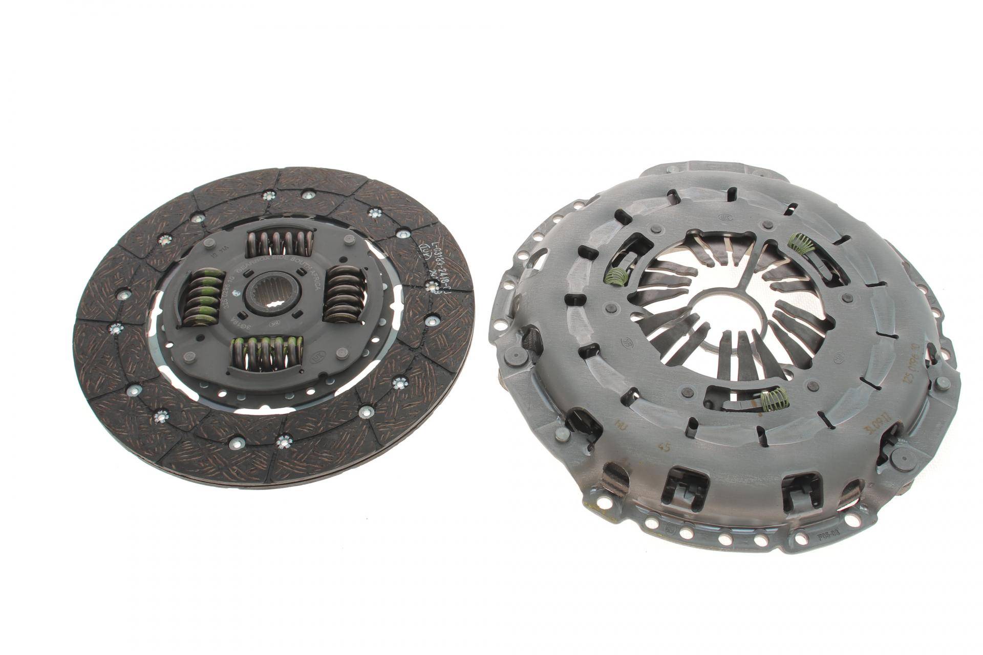 Комплект зчеплення Fiat Ducato 120/130 Multijet 2,3D 06-, 88/96kw, d=250mm