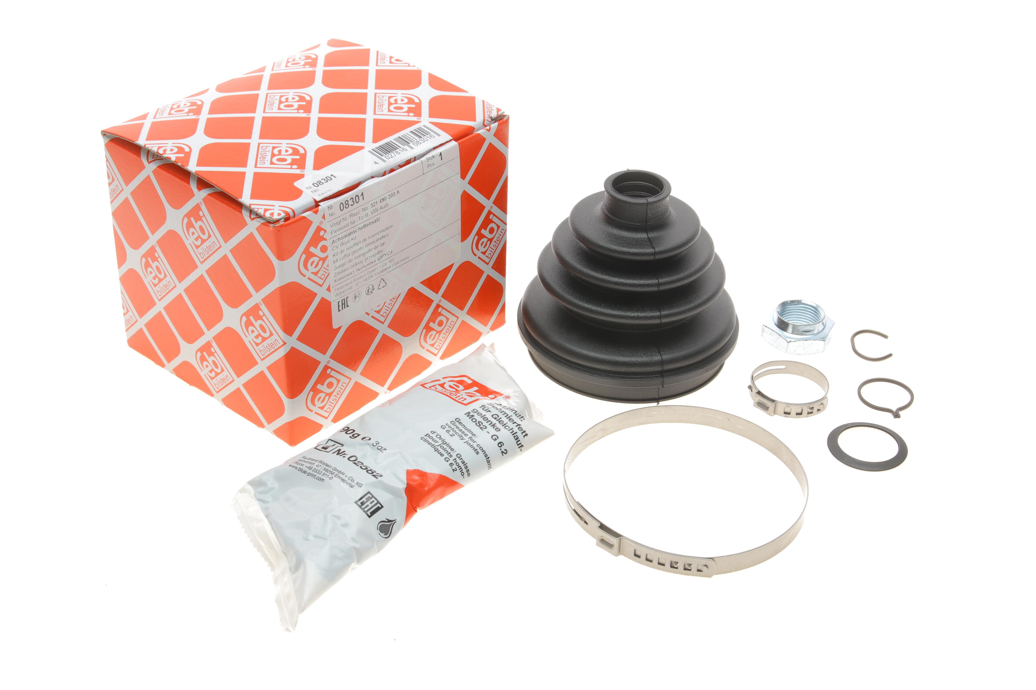 Пильник ШРКШ (зовнішній) Audi 80/VW Passat B3/B4 86-05 (22х83х84мм)