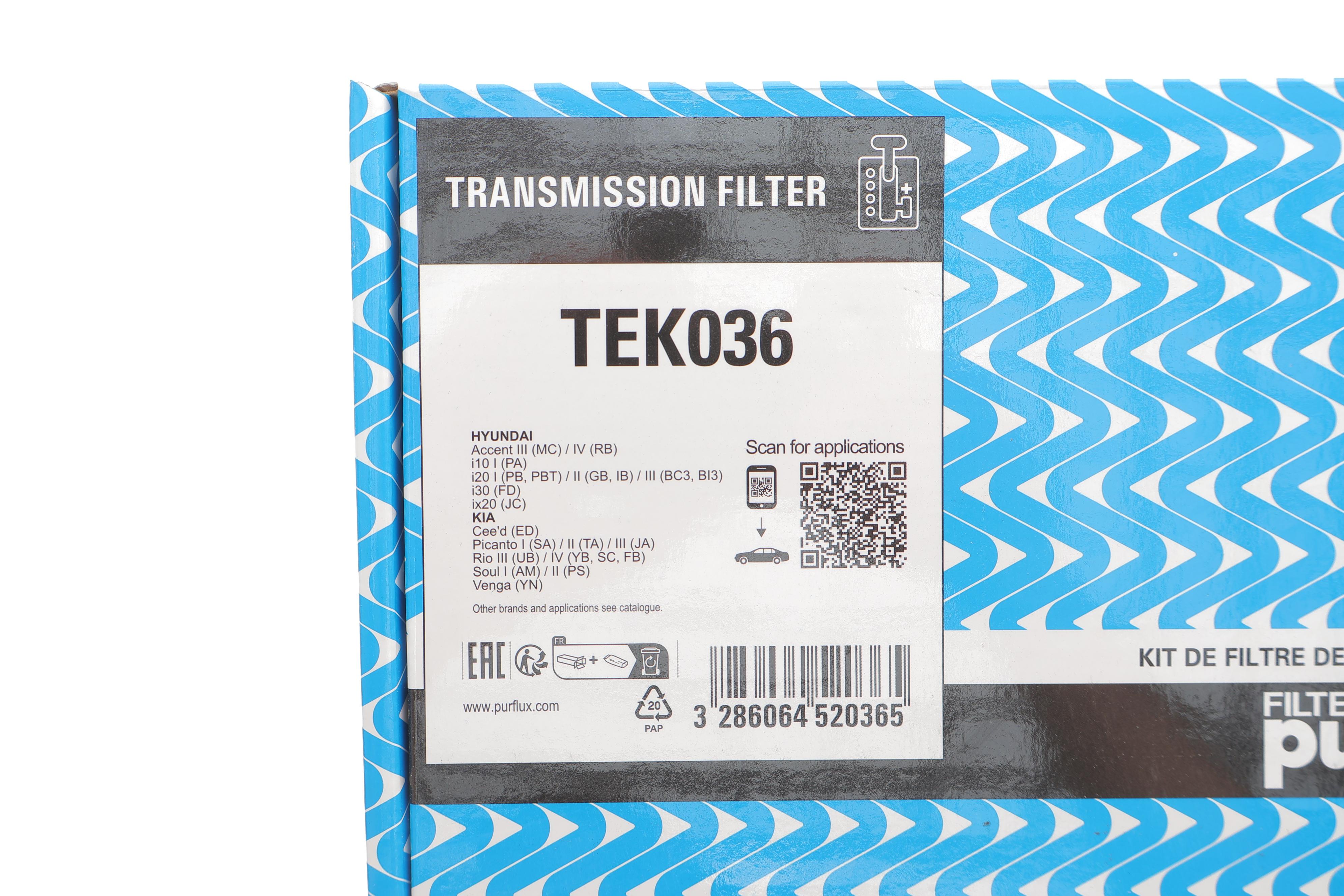 Фільтр АКПП Hyundai Accent III/Elantra/i10/i30/Kia Ceed/Picanto 1.1-2.0 04- (з прокладкою)