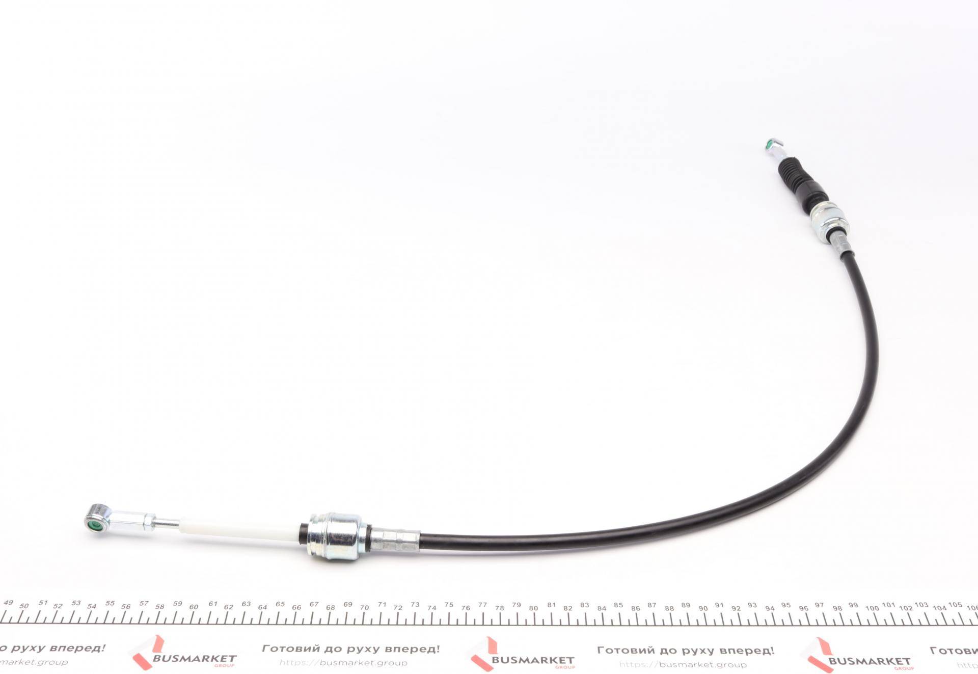 Трос куліси Renault Master 1.9D/2.5dCi/2.5dTi/3.0dCi 98- (970/690 мм) (крім 2.2dCI)