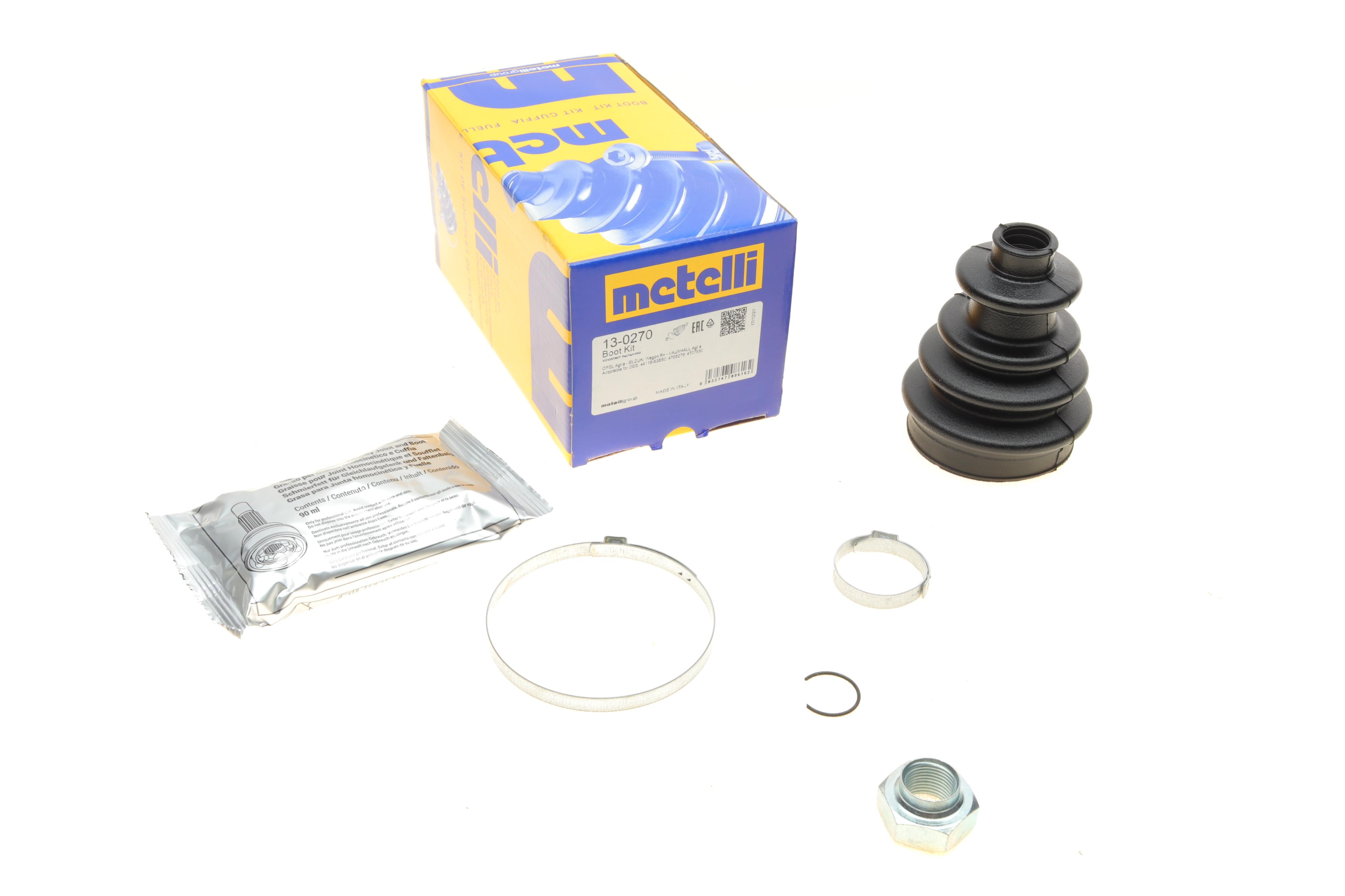 Пильник ШРКШ (зовнішній) Opel Agila 00-07/Suzuki Wagon R+ 01- (20x68x100) (к-кт)