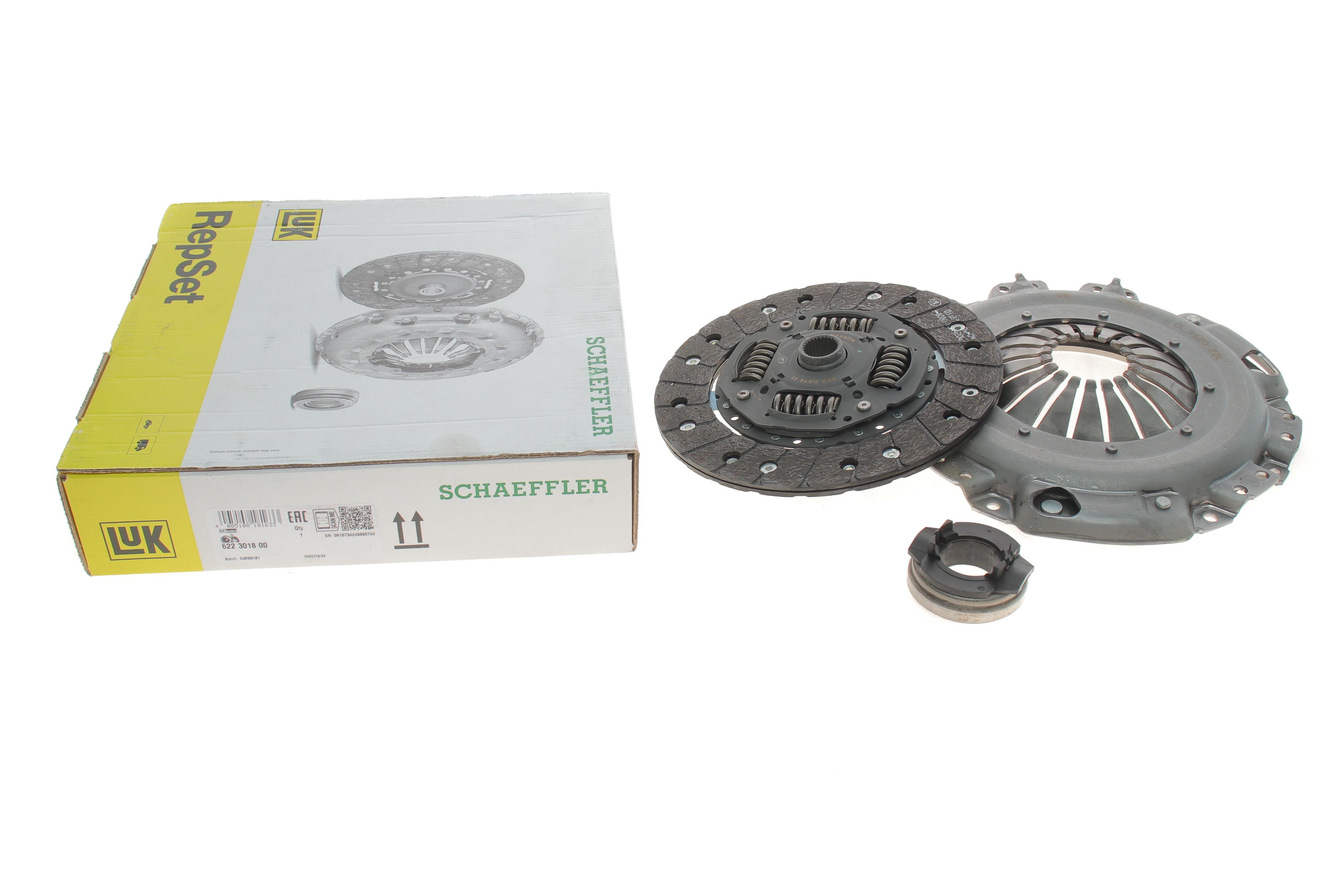 Комплект зчеплення Skoda Fabia/Roomster 1.4D 03-10