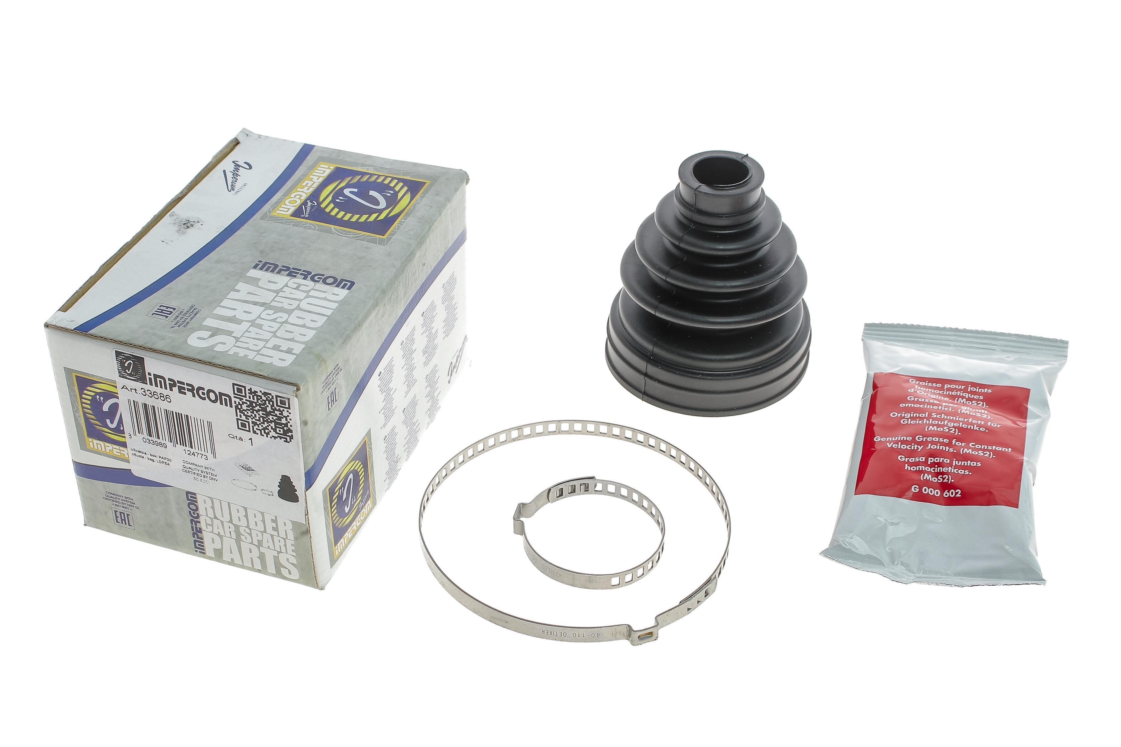 Пильник ШРКШ (внутрішній) Opel Combo 1.4-1.6 CNG 01- к-кт (змазка+хомути)