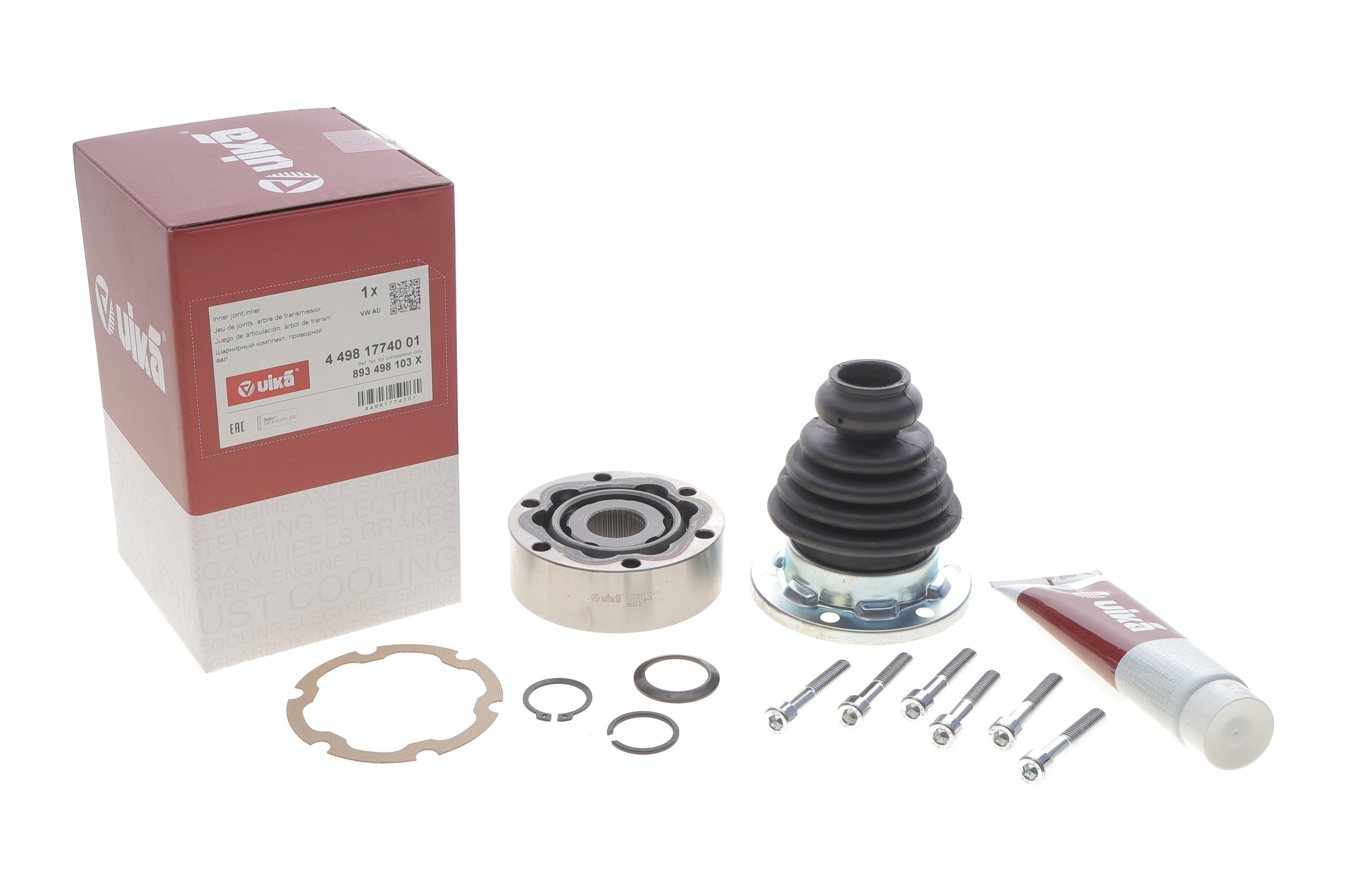 ШРКШ (внутрішній) Audi A3/Skoda Octavia/VW Caddy 96-10/Golf/Passat 83-04/Polo 95-01 (33z/100mm)