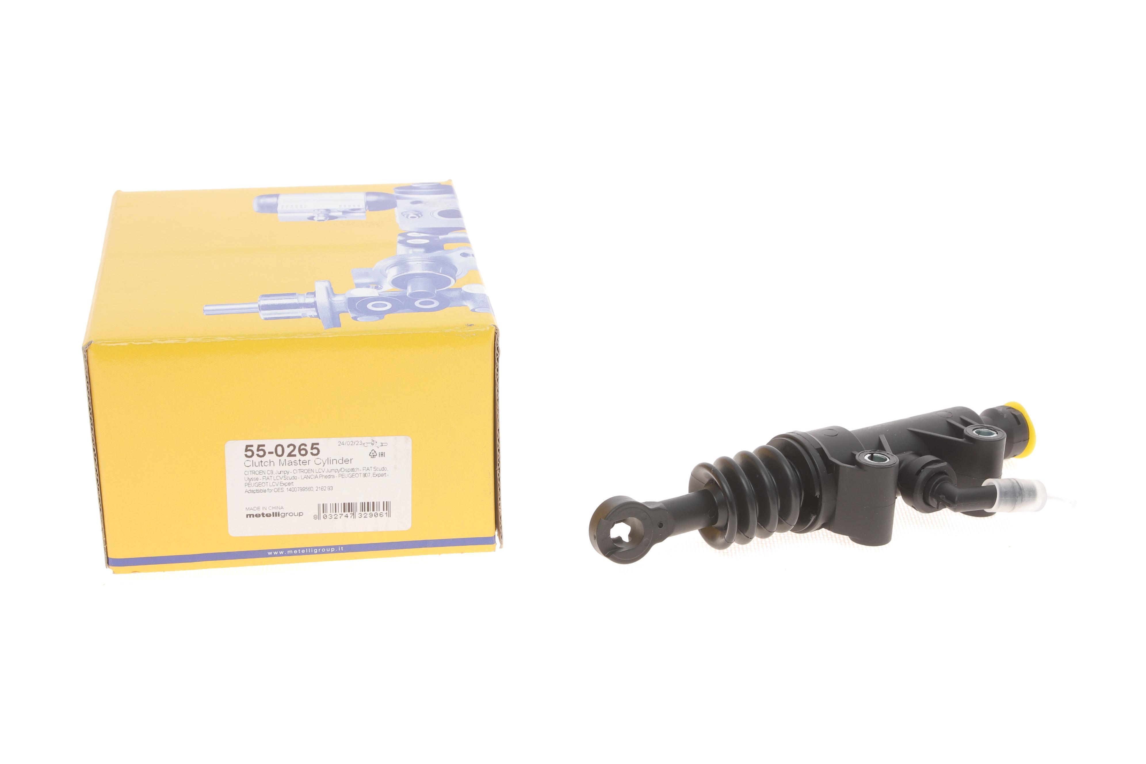 Циліндр зчеплення (головний) Citroen C8/Jumpy/Peugeot 807/Expert/Fiat Scudo 02- (d=19.05mm)