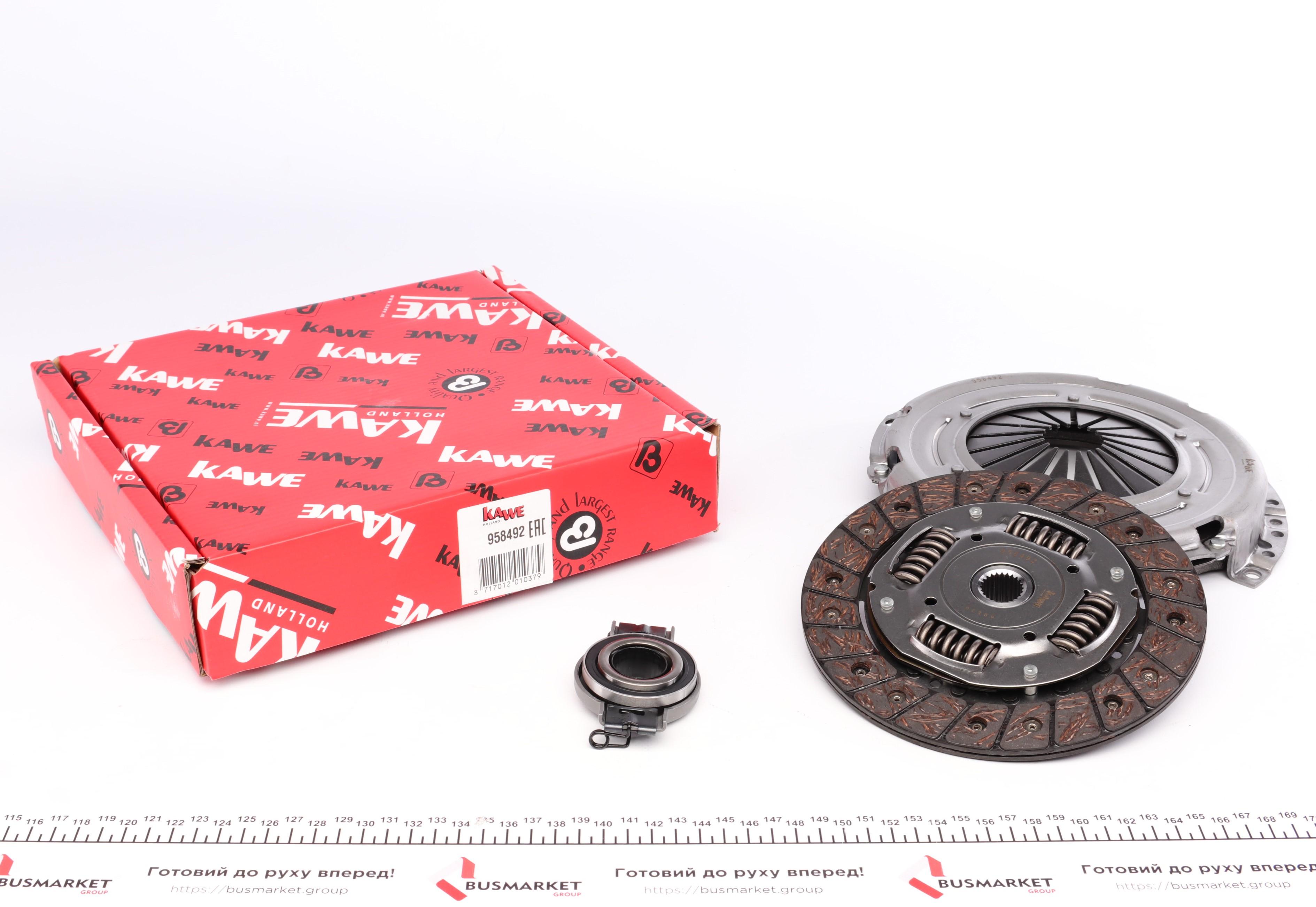 Комплект зчеплення VW Caddy II 1.4i 95-04 (d=200mm) (+вижимний) (ето замінено 955511)