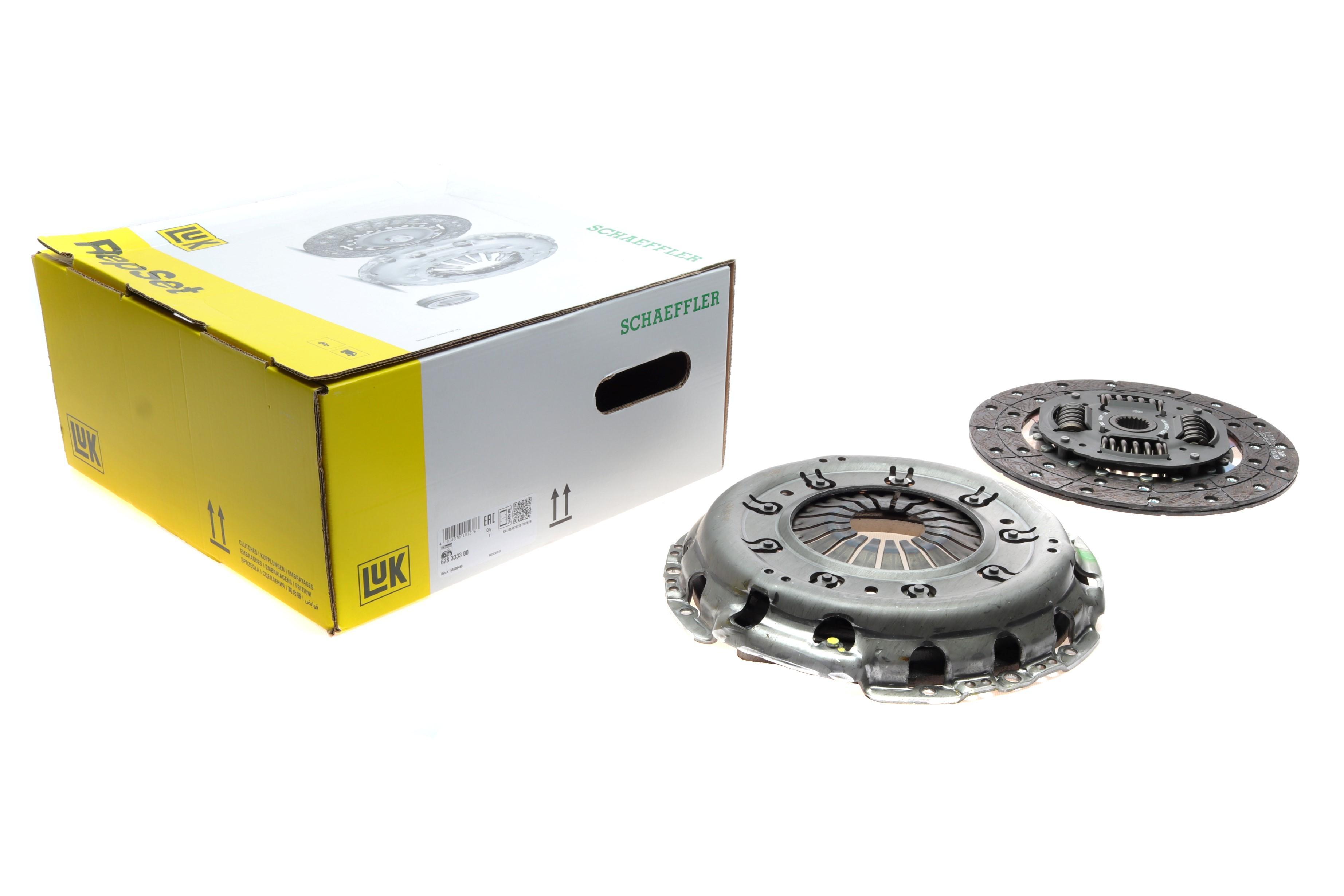 Комплект зчеплення Toyota Hilux VII 2.5D/3.0D 4WD, 05-15, (2KD-FTV / 1KD-FTV)