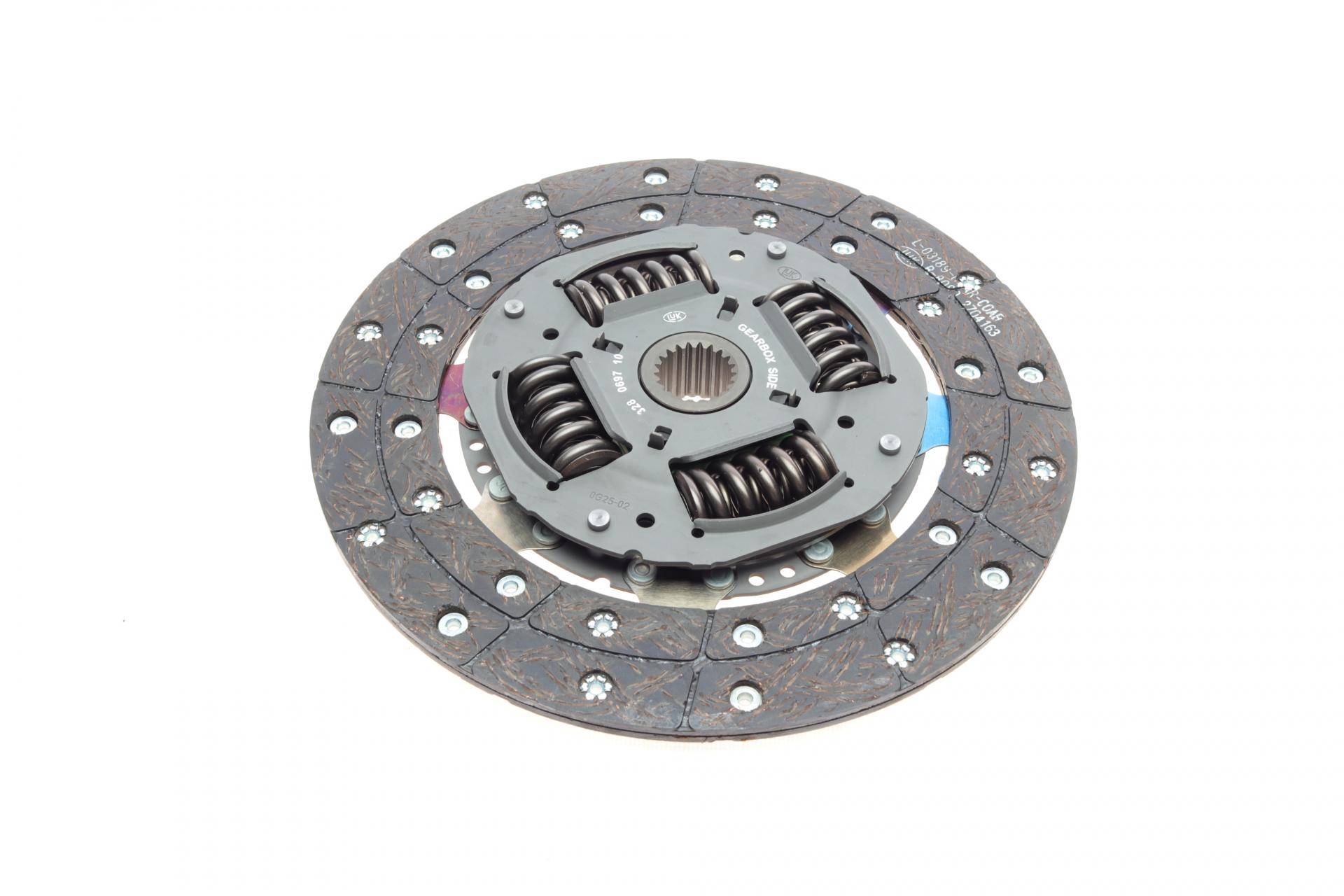 Комплект зчеплення Toyota Hilux VII 2.5D/3.0D 4WD, 05-15, (2KD-FTV / 1KD-FTV)