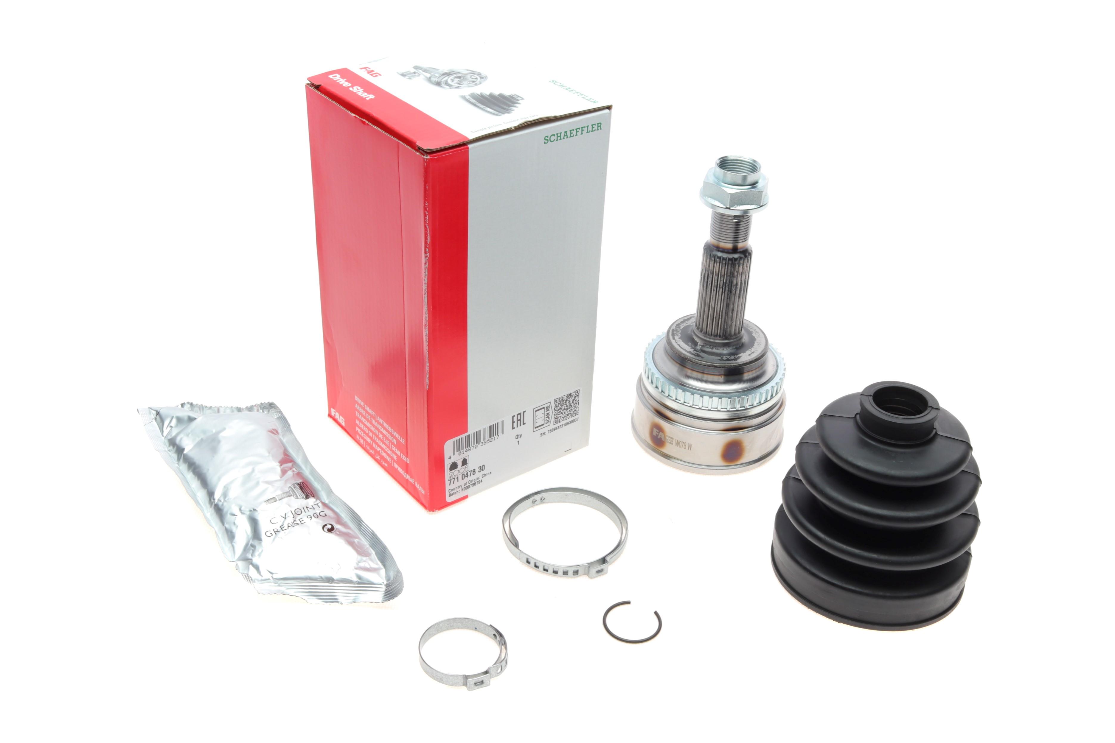 ШРКШ (зовнішній) Toyota Avensis 03-08/Corolla 01-13 (26x25z) (+ABS48z)