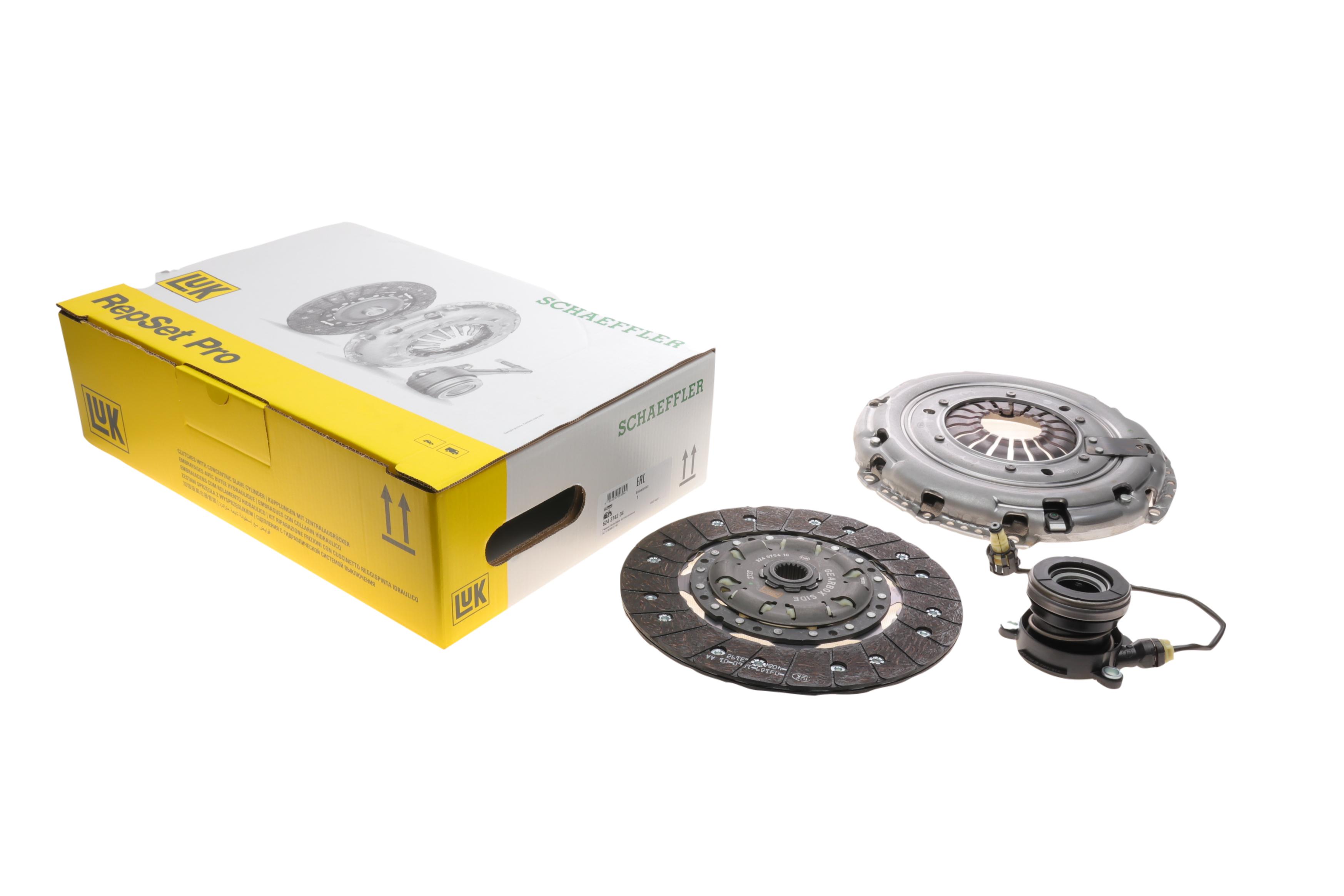 Комплект зчеплення Fiat Punto EVO 1.6D Multijet 09-12, 88kw