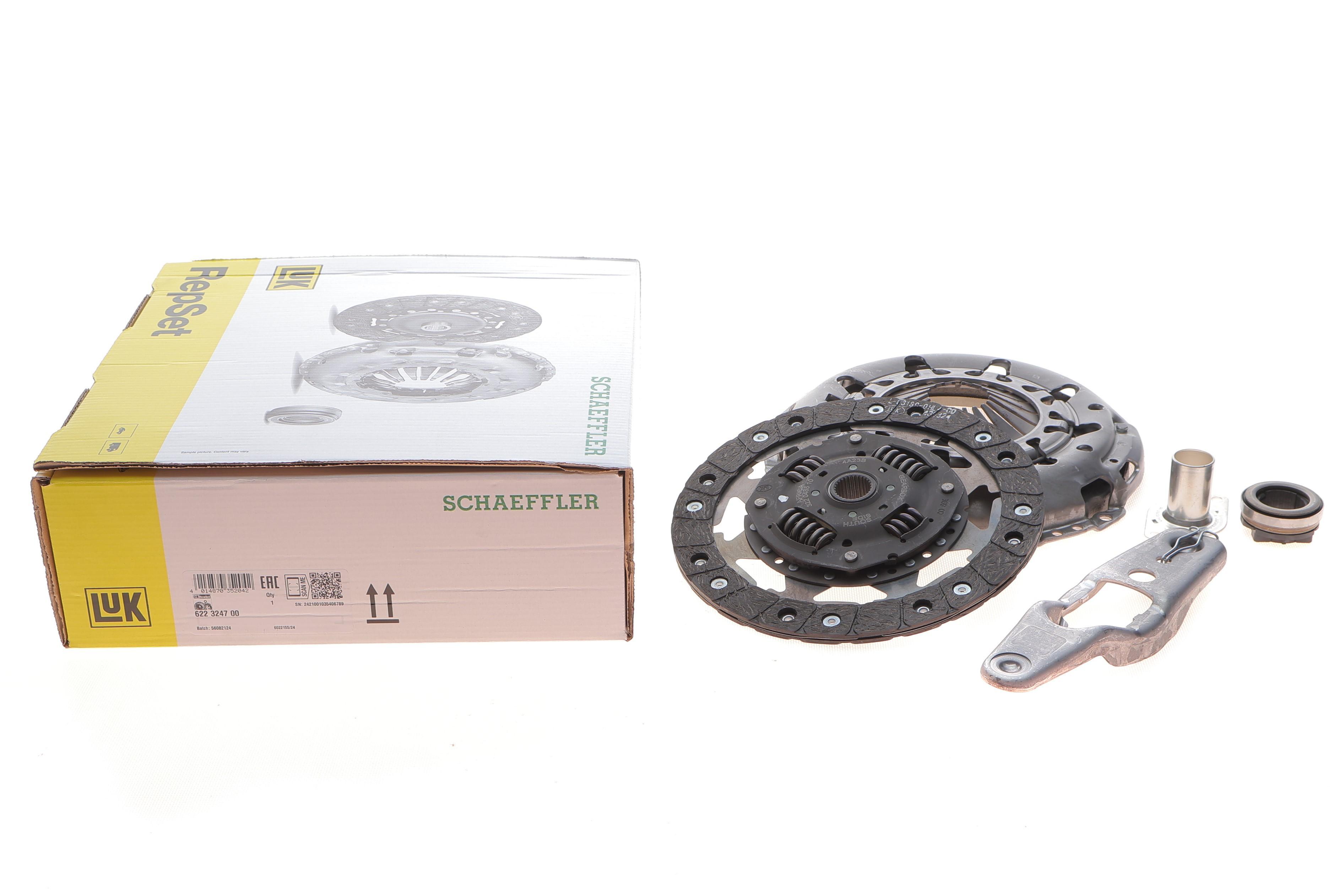 Комплект зчеплення Skoda Fabia I/II/Roomster 1.4TDI 05-10, 51kw, (BNM)