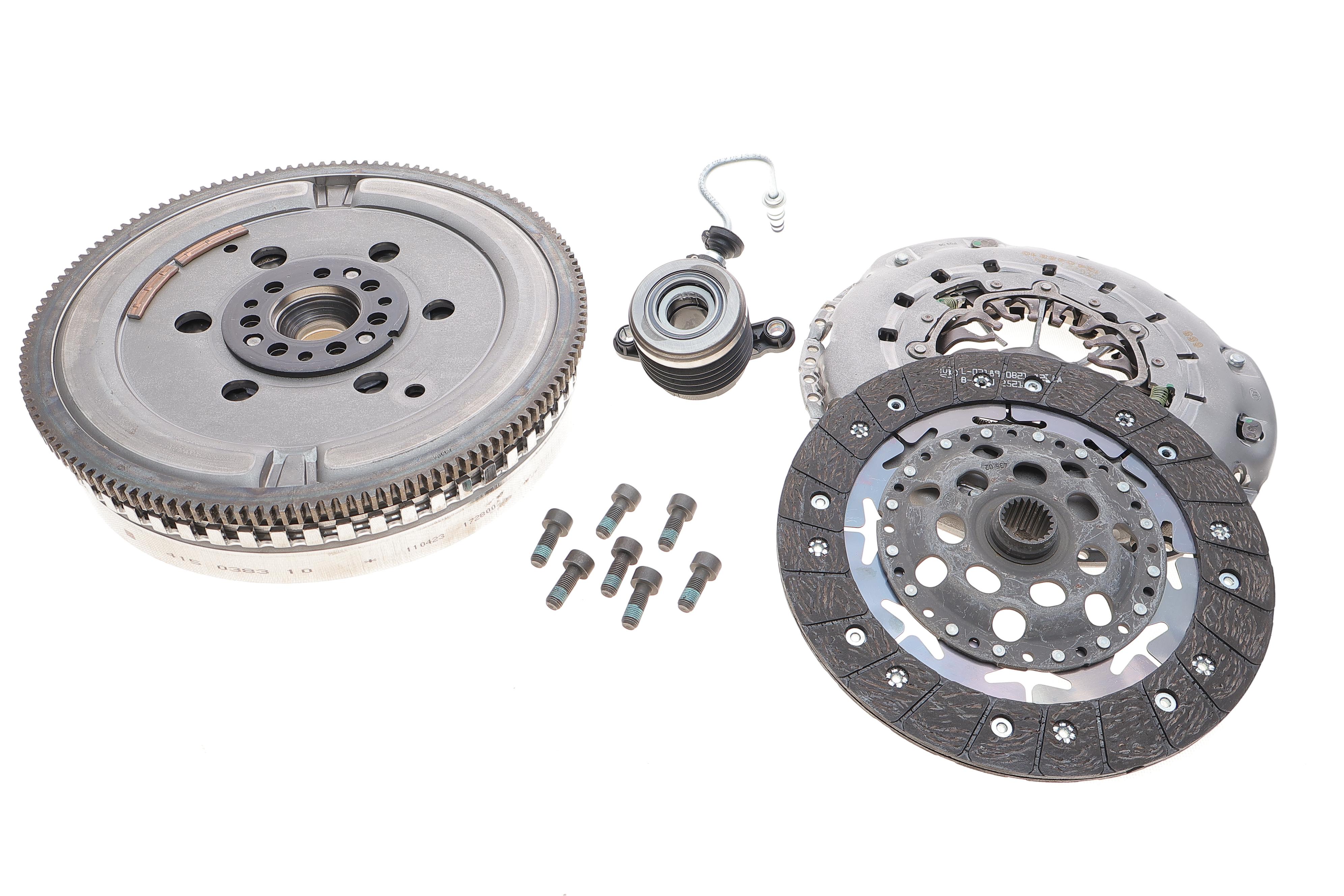 Демпфер + комплект зчеплення Renault Megane/Scenic 1.9 dCi 08- (+ вижимний)