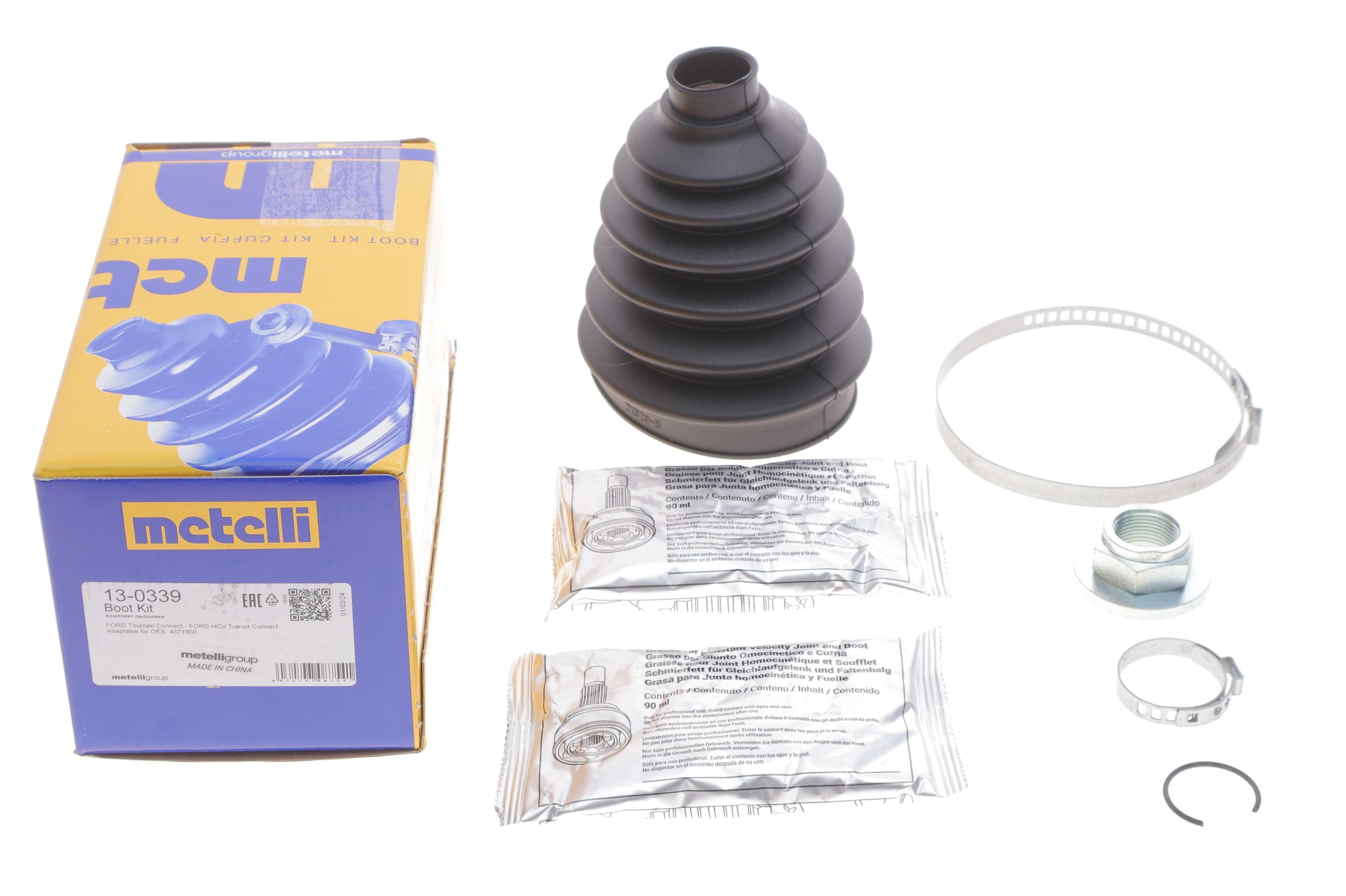 Пильник ШРКШ (зовнішній) Ford Tourneo Connect/Transit Connect 02-13 (26x86x138) (к-кт)