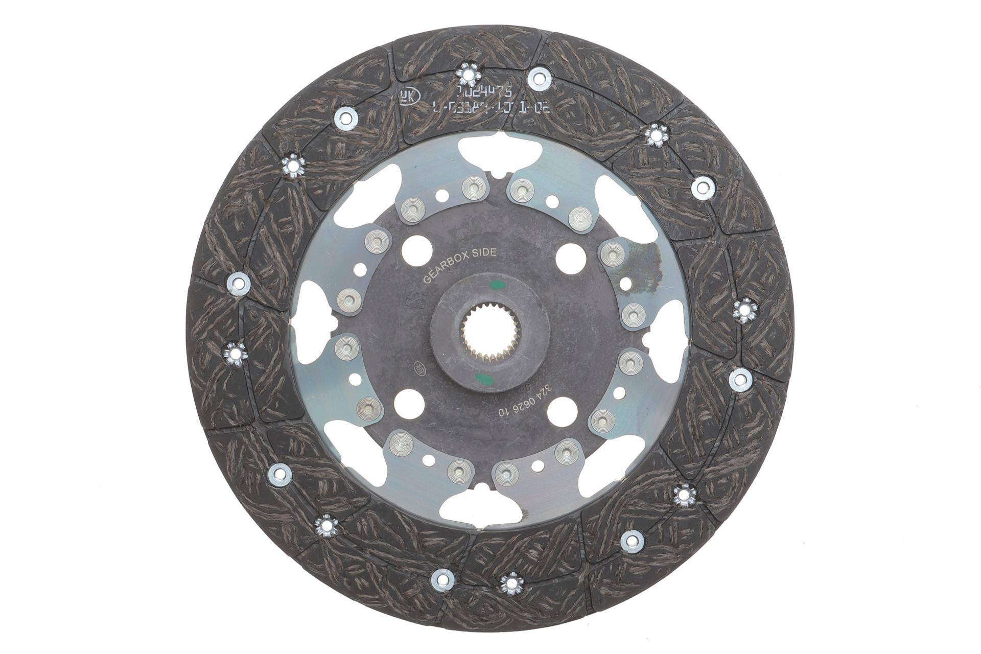 Демпфер + комплект зчеплення +вижимний Peugeot Partner 1.6 HDi 10-, 82/84kw