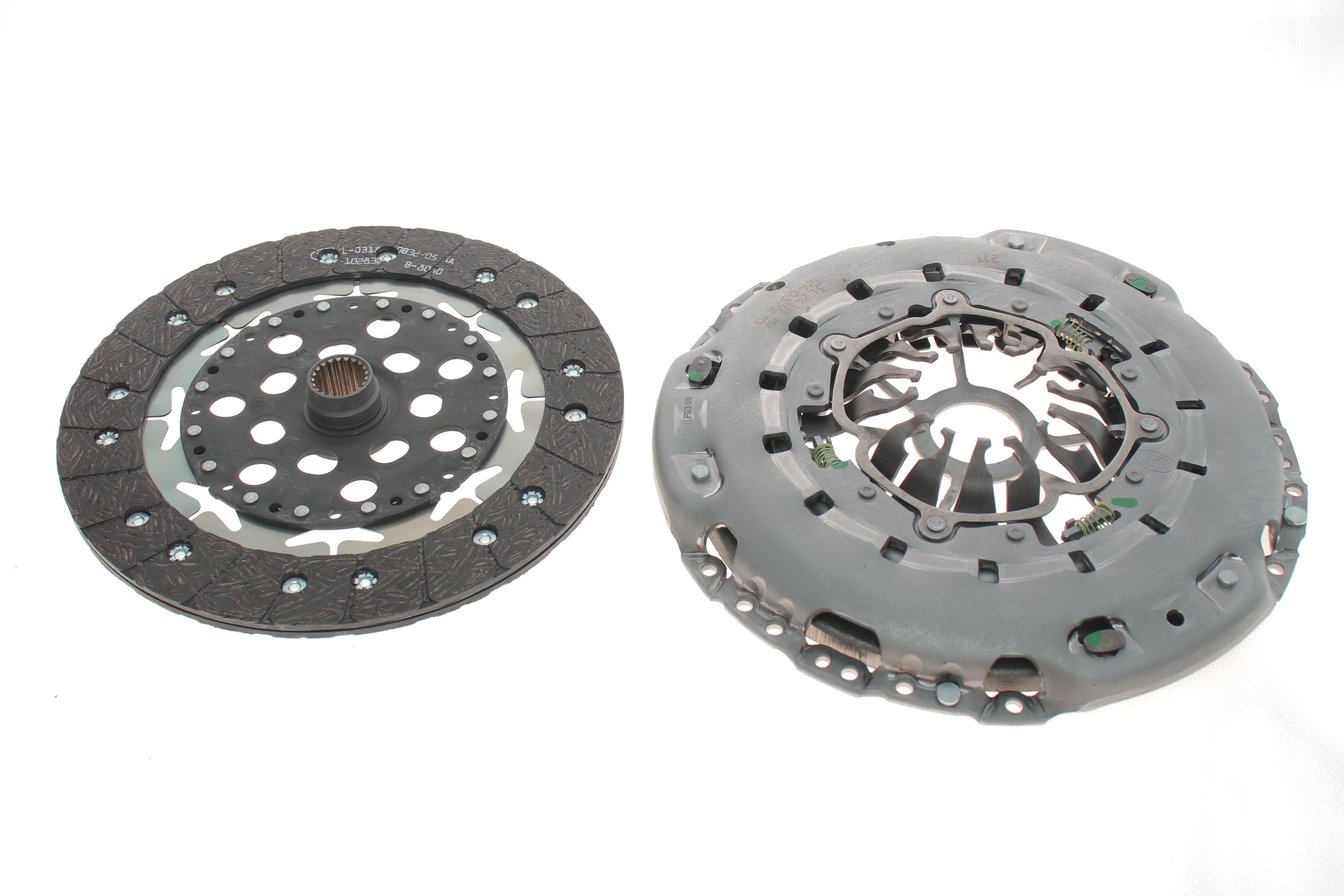 Комплект зчеплення Renault Laguna II 1.9dCi/2.0 16V 01- (d=240mm), F9Q/F4R