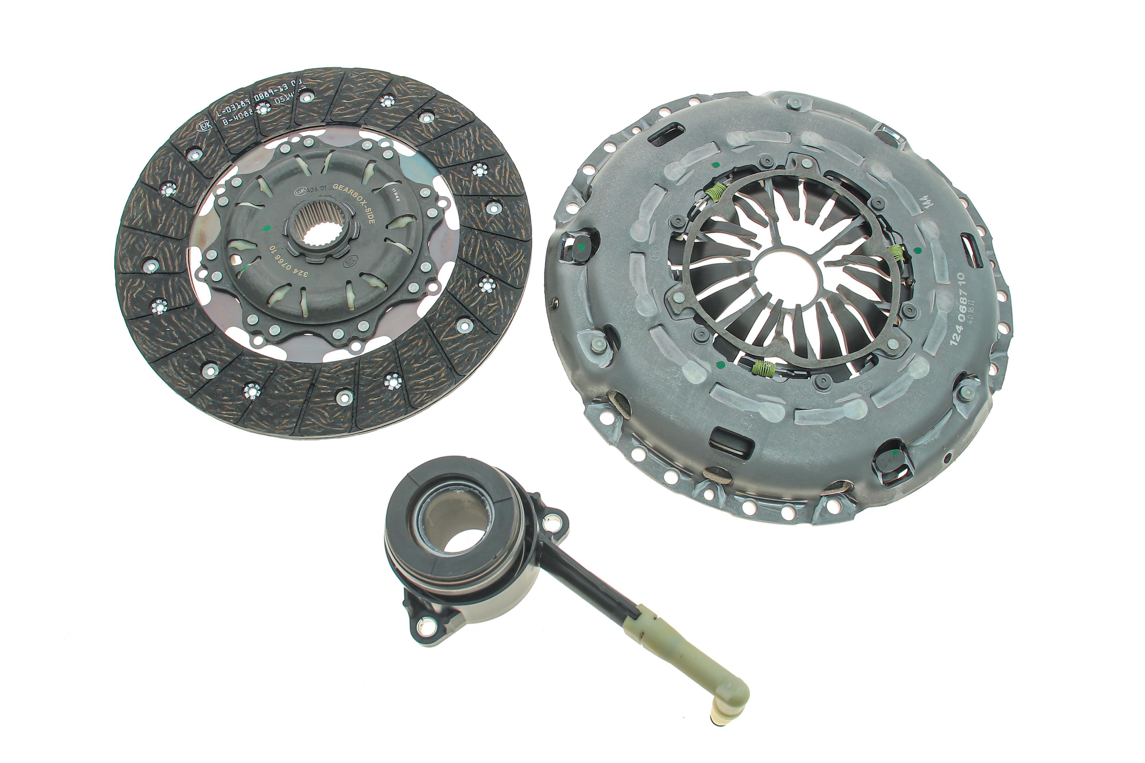 Комплект зчеплення Audi Q3 2.0TDI 11-15, 130/135kw/VW Sharan/Tiguan 2.0TDI 12-, 130/135kw