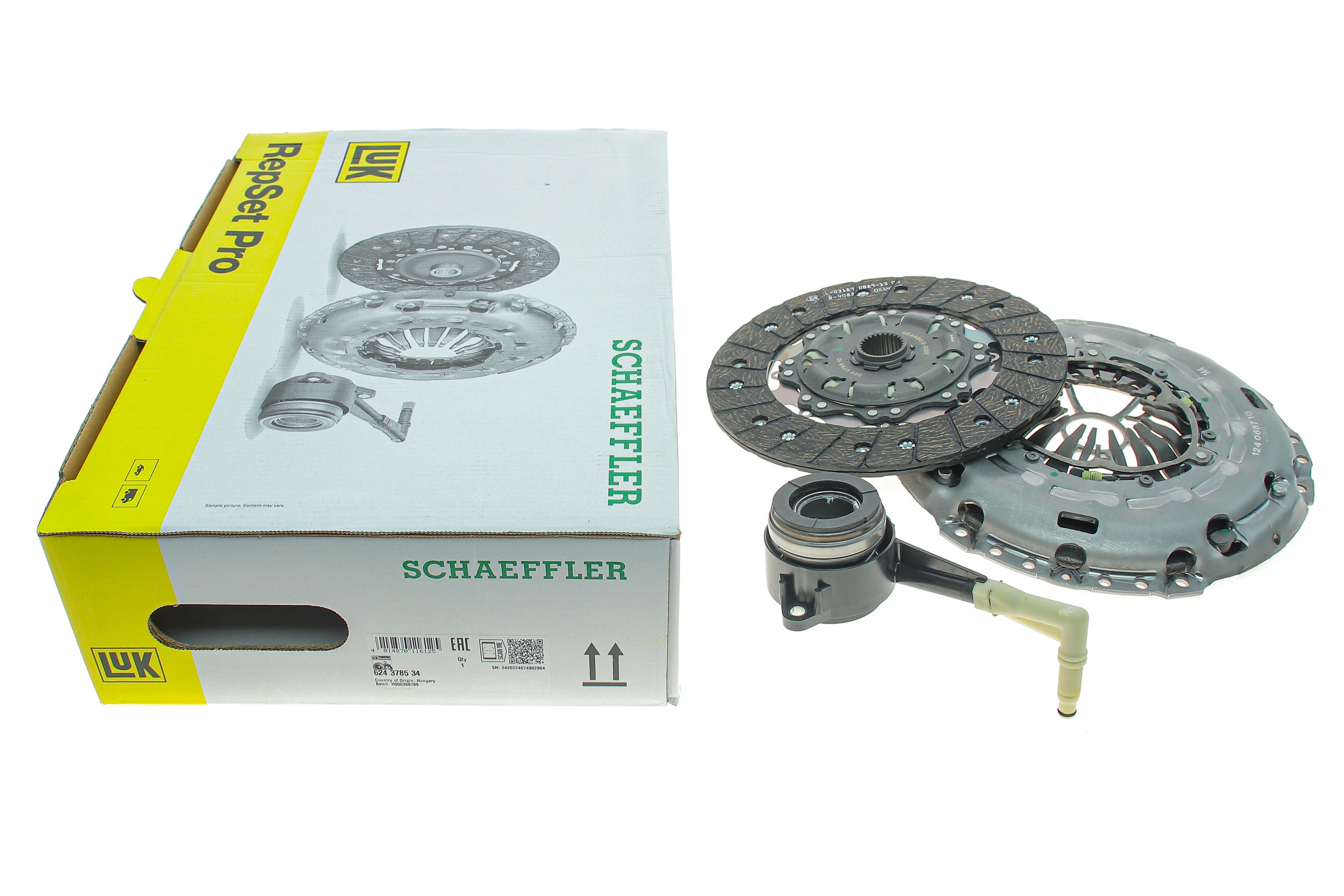 Комплект зчеплення Audi Q3 2.0TDI 11-15, 130/135kw/VW Sharan/Tiguan 2.0TDI 12-, 130/135kw