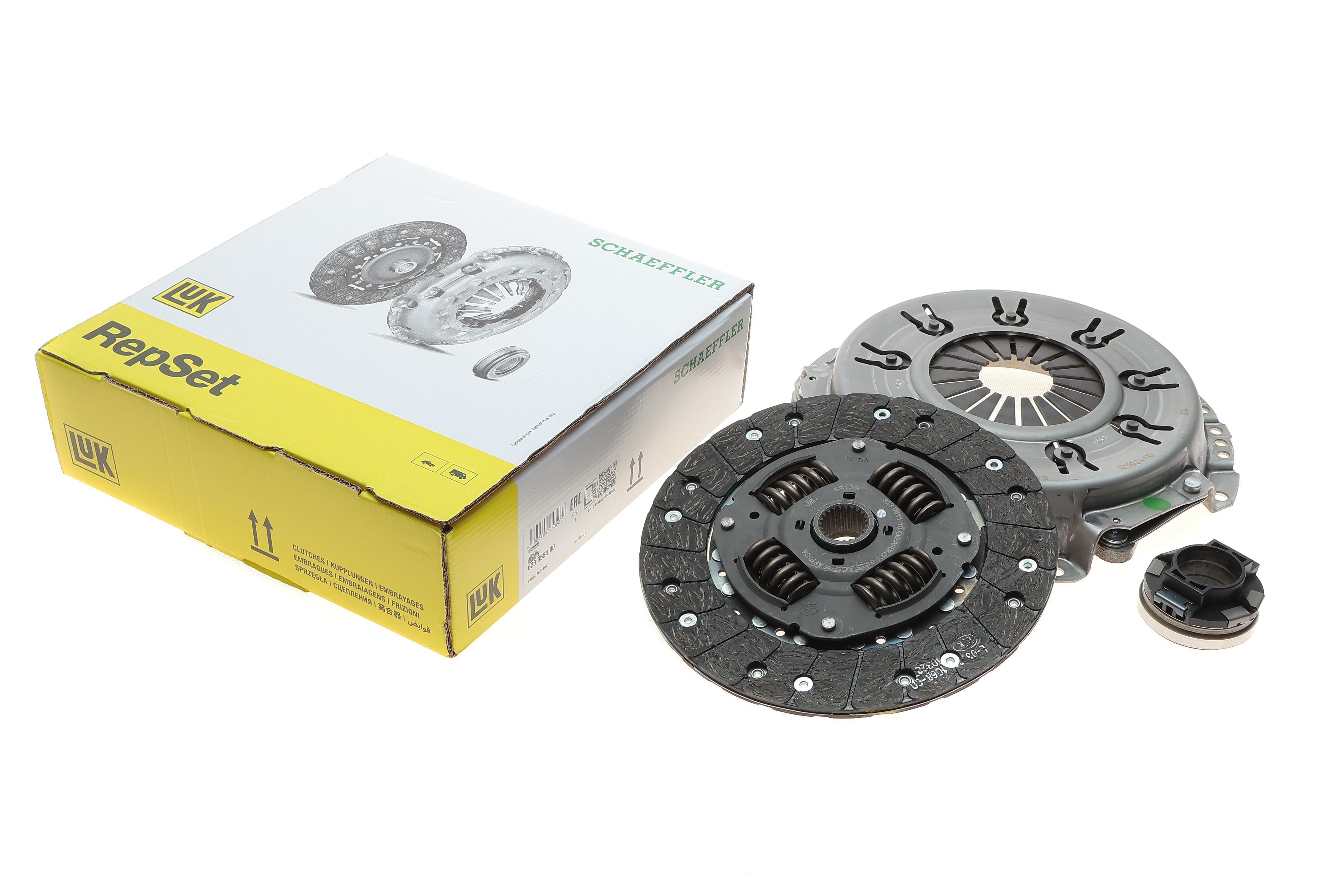 Комплект зчеплення Mitsubishi L200 2.5 TD 4WD 96-07 (d=230mm)