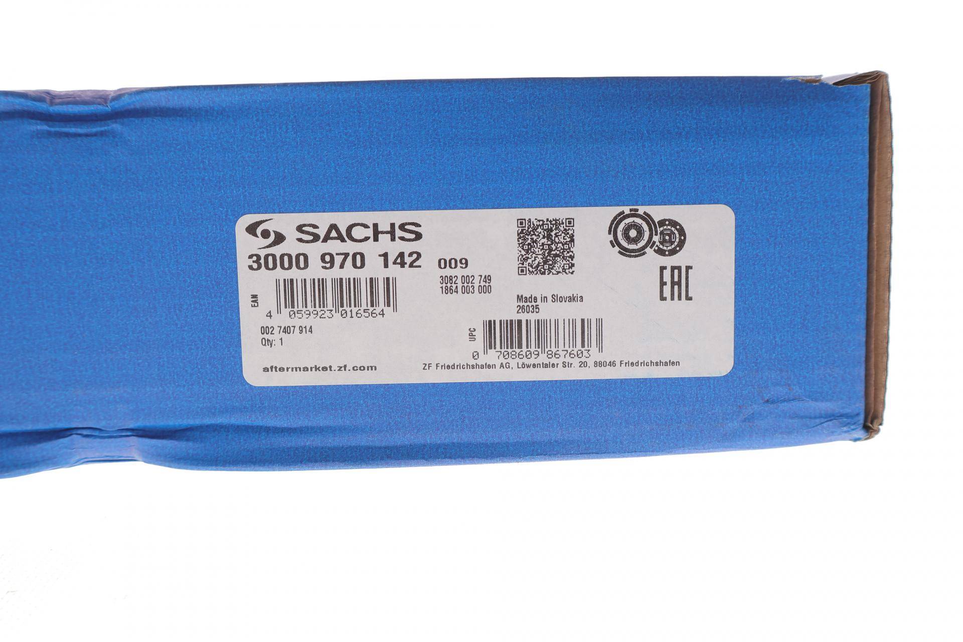 Комплект зчеплення MB Sprinter (W907/W910) 2.2/3.0 CDI (OM651/OM642) 18- (d=260mm) (z=26)